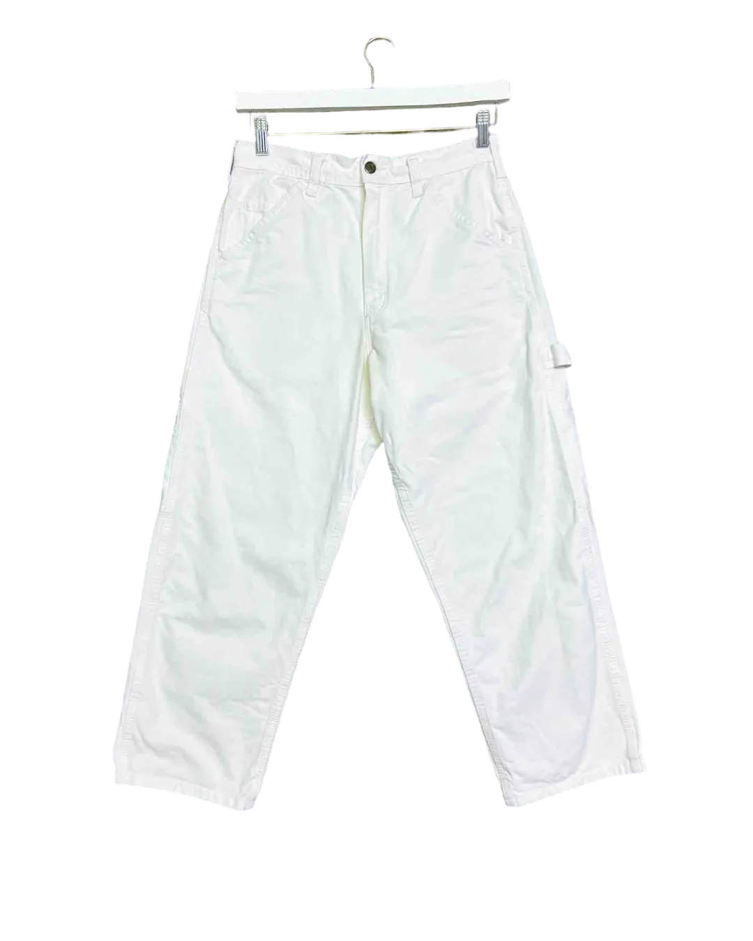 Size 30 | Stan Ray White Carpenter Pants