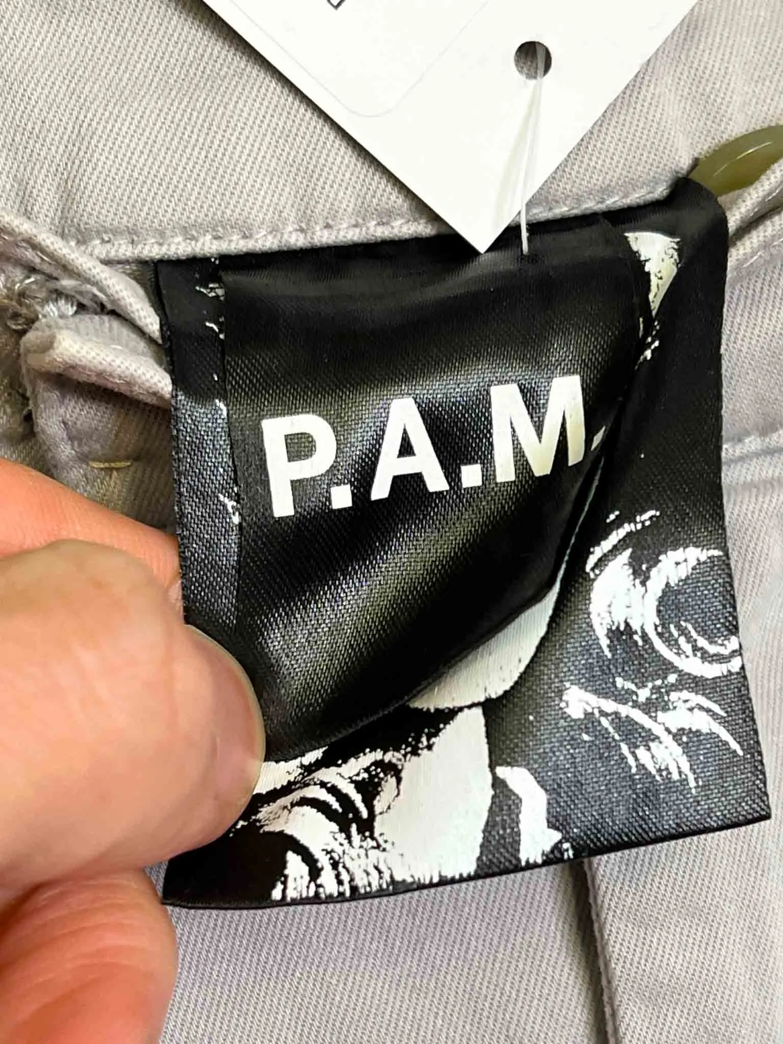 Size S | PAM Grey Pleated Pants