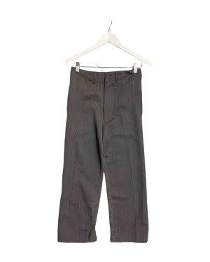 Size S | Yohji Yamomoto Two Tone Wool Pants