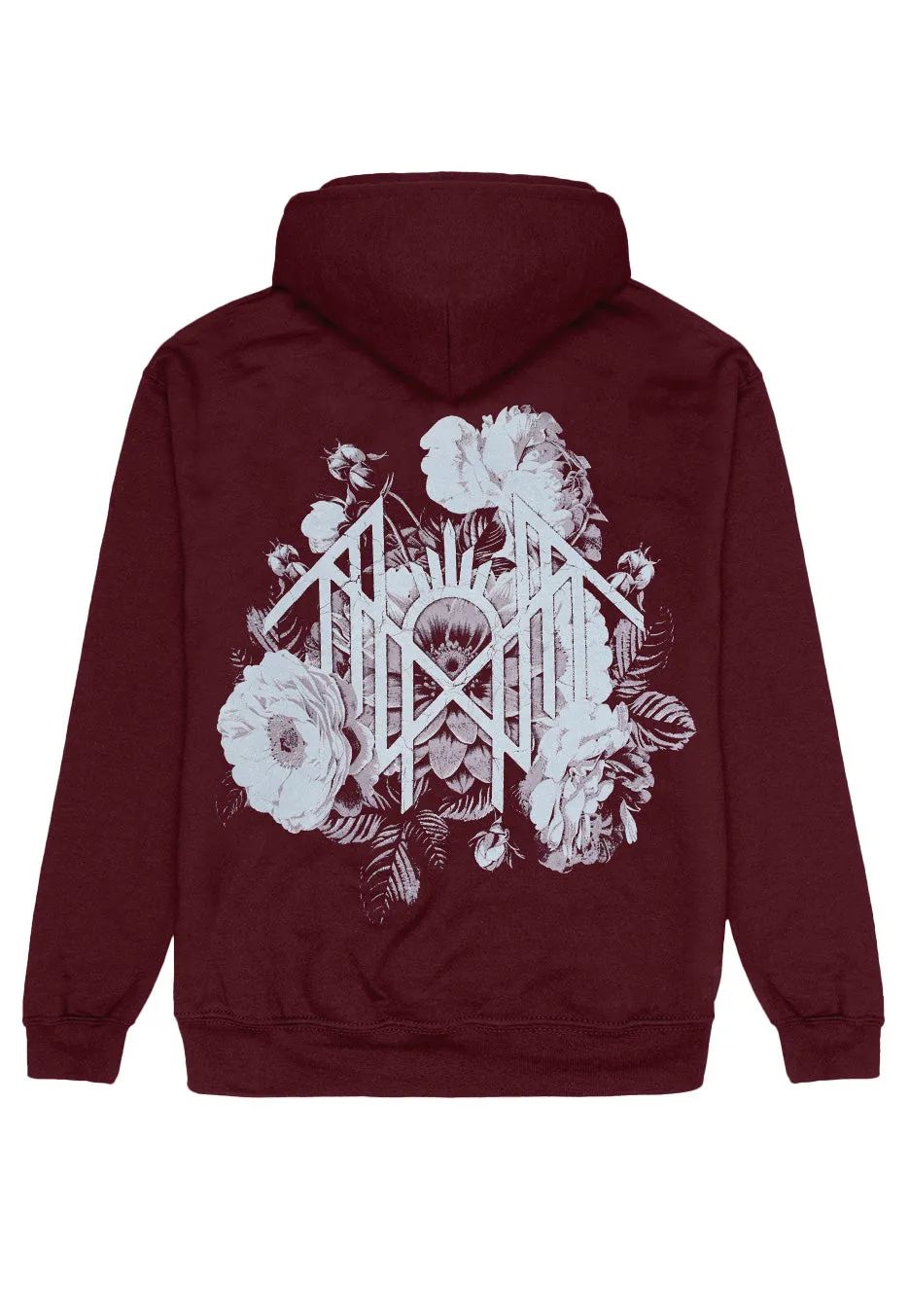 Sleep Token - Symbol Flowers Burgundy - Hoodie