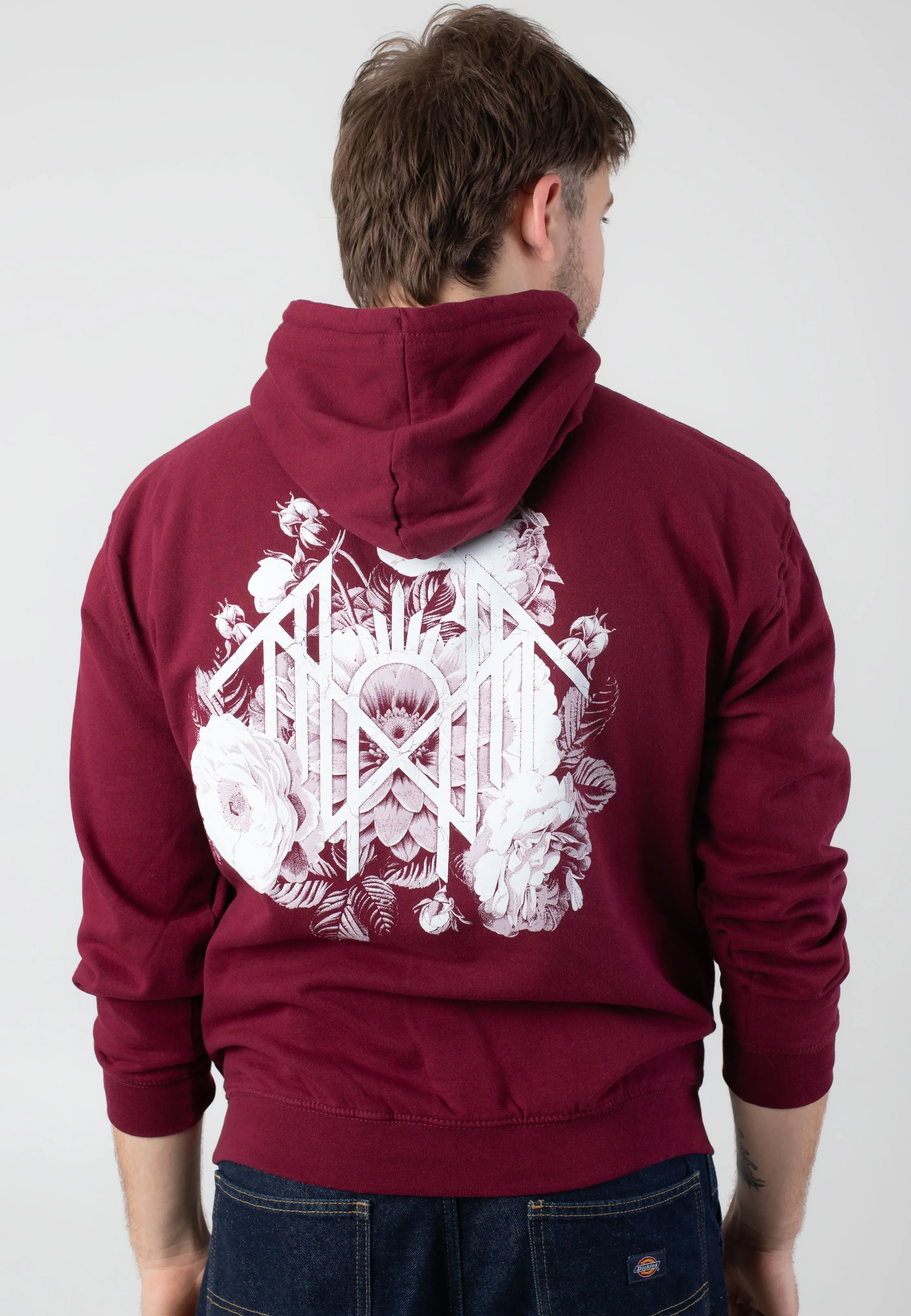 Sleep Token - Symbol Flowers Burgundy - Hoodie