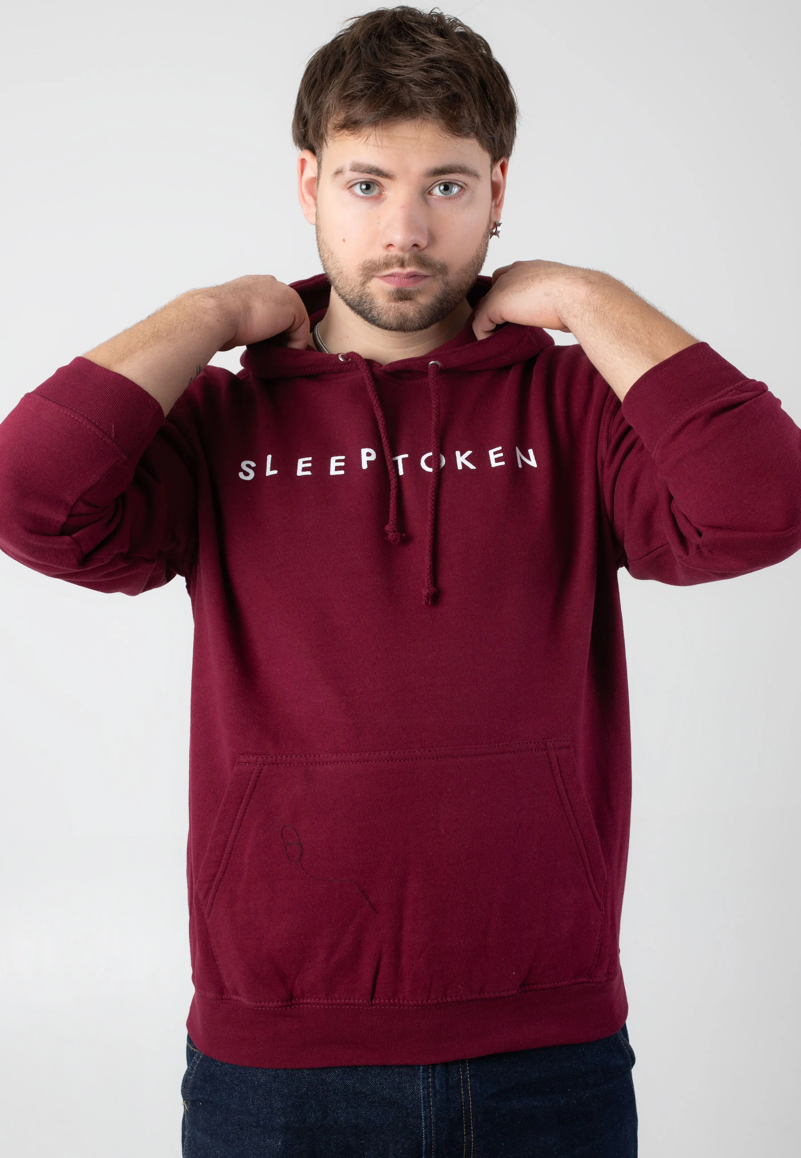 Sleep Token - Symbol Flowers Burgundy - Hoodie