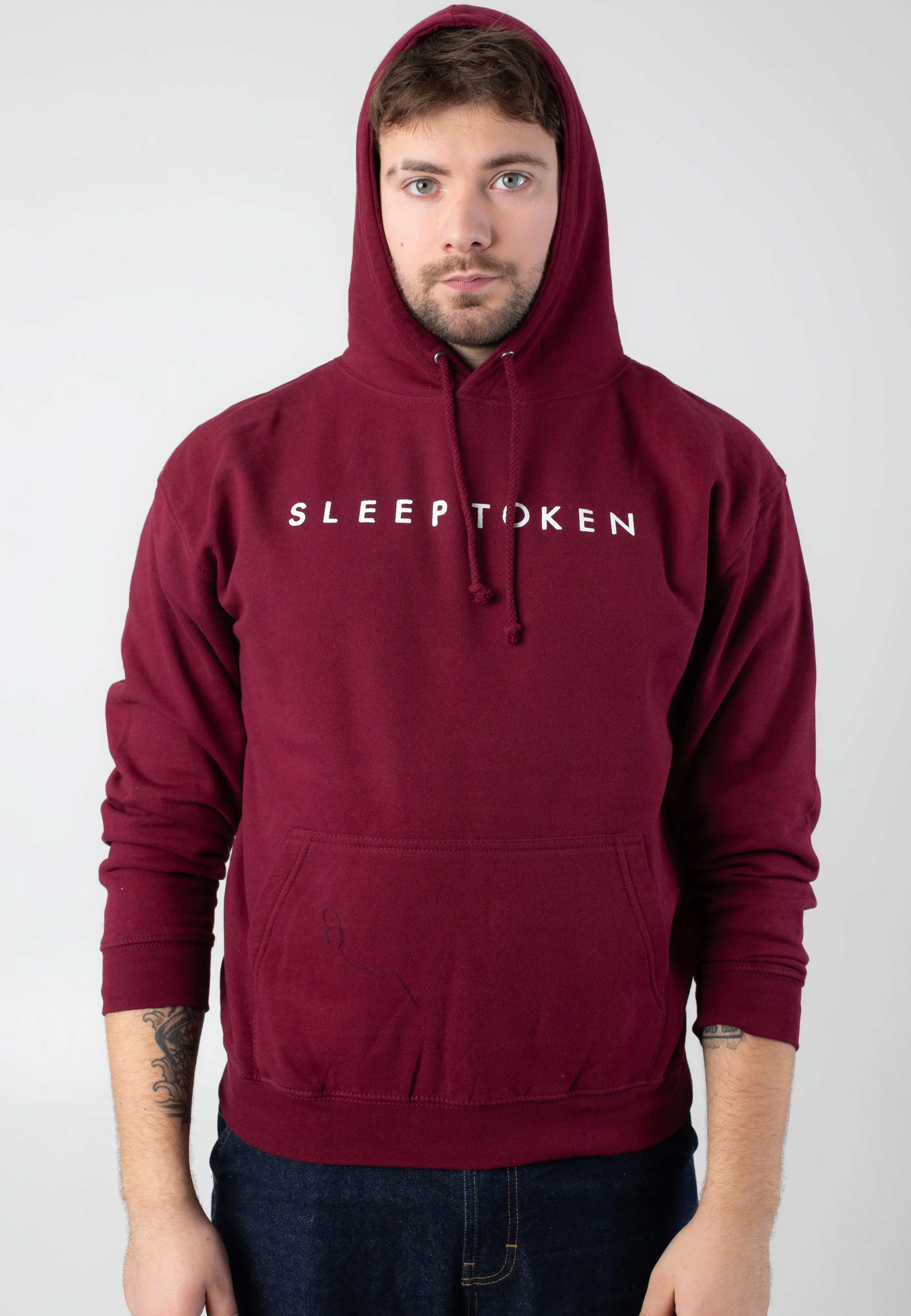 Sleep Token - Symbol Flowers Burgundy - Hoodie