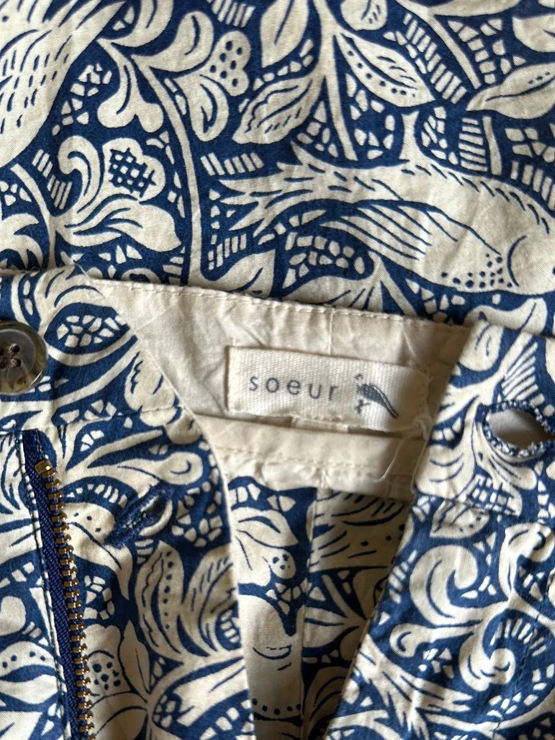SOEUR | France | pants | size 10 | tapered leg | 100% cotton