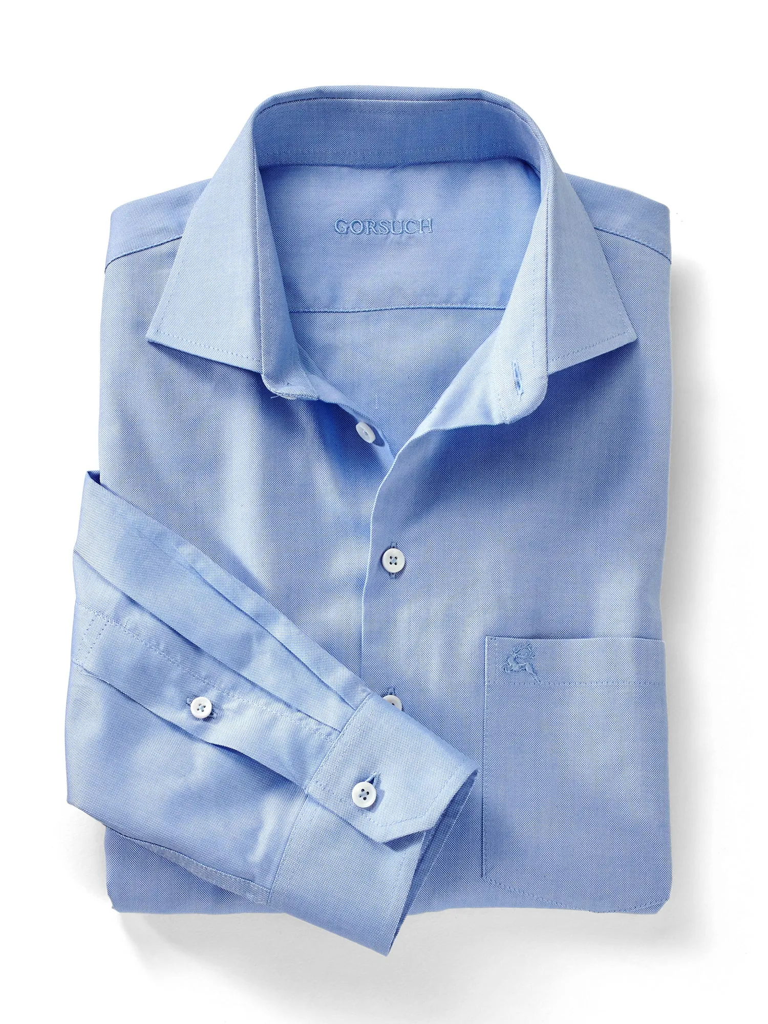 Solid Cotton Stretch Shirt