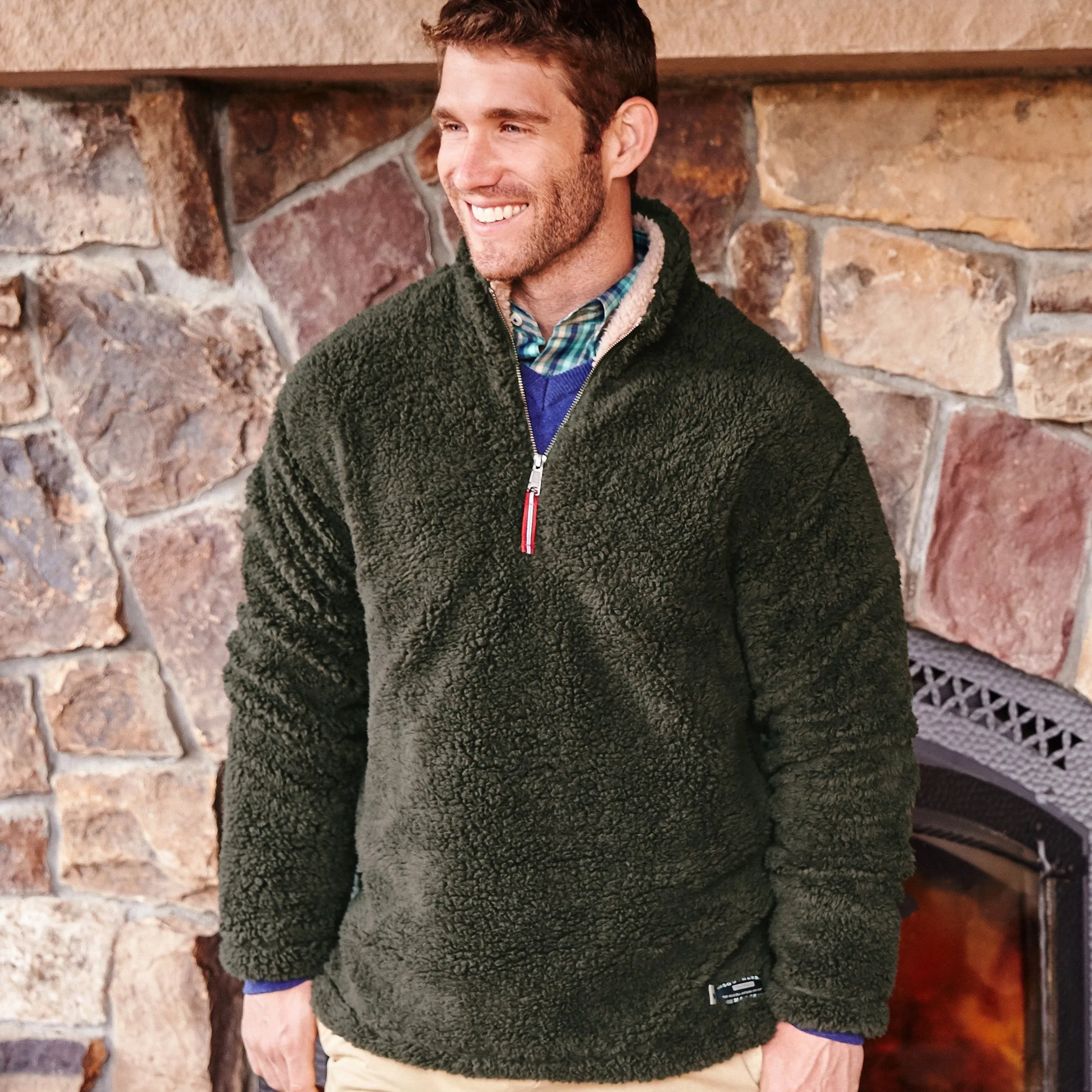 Southern Marsh 21 Appalachian Pile Sherpa Pullover