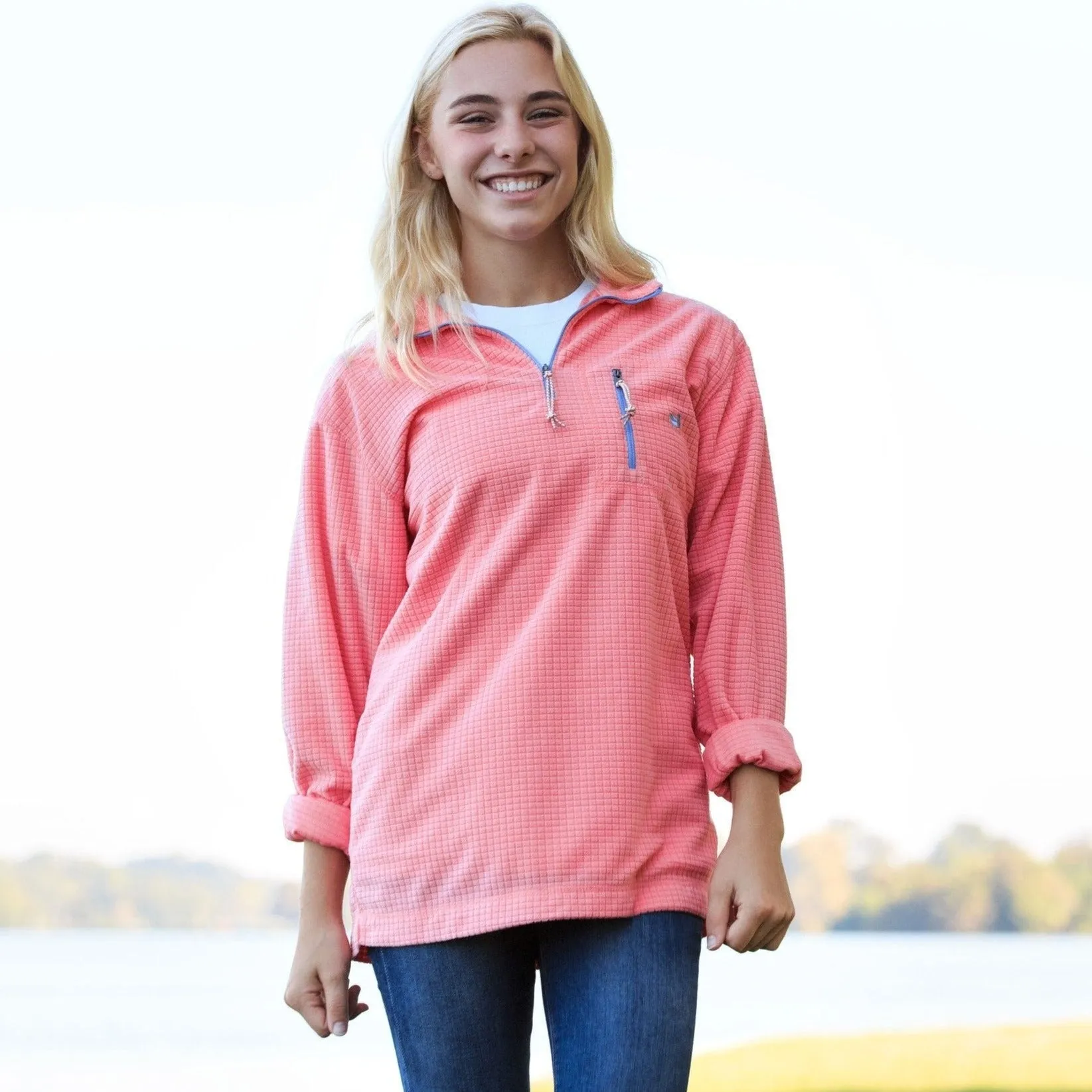 Southern Marsh 21 FieldTec™ Dune Pullover - Vibrant