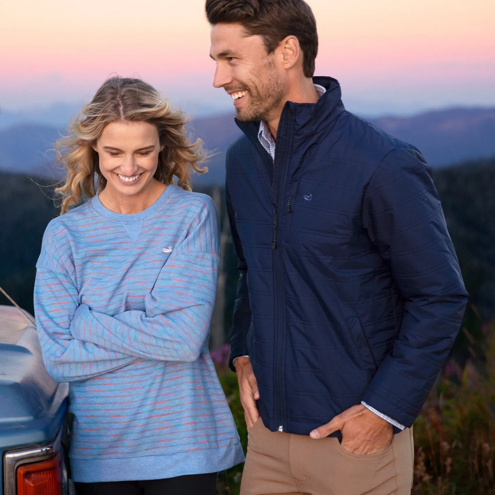 Southern Marsh 21 Sunday Morning Sweater - Prism