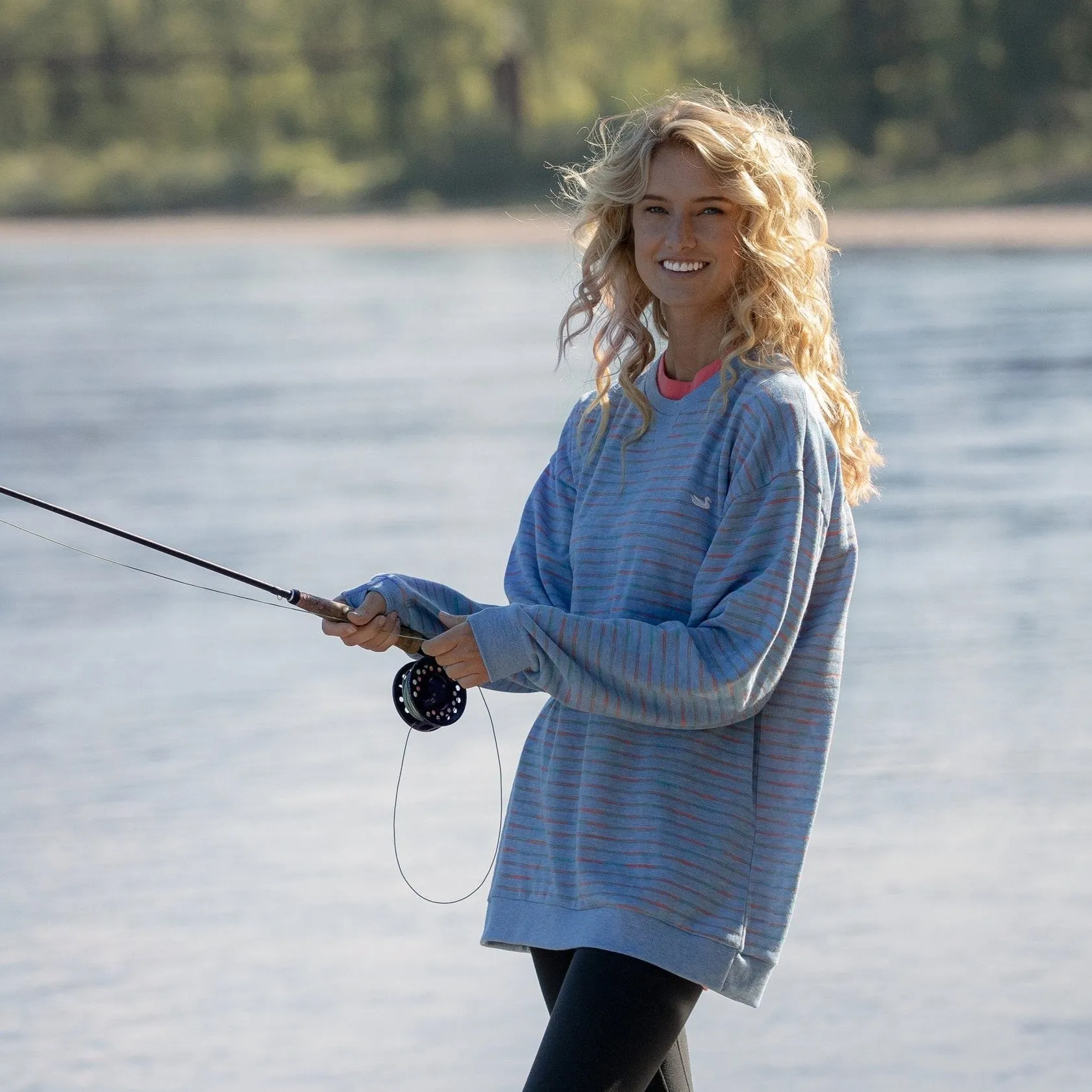 Southern Marsh 21 Sunday Morning Sweater - Prism