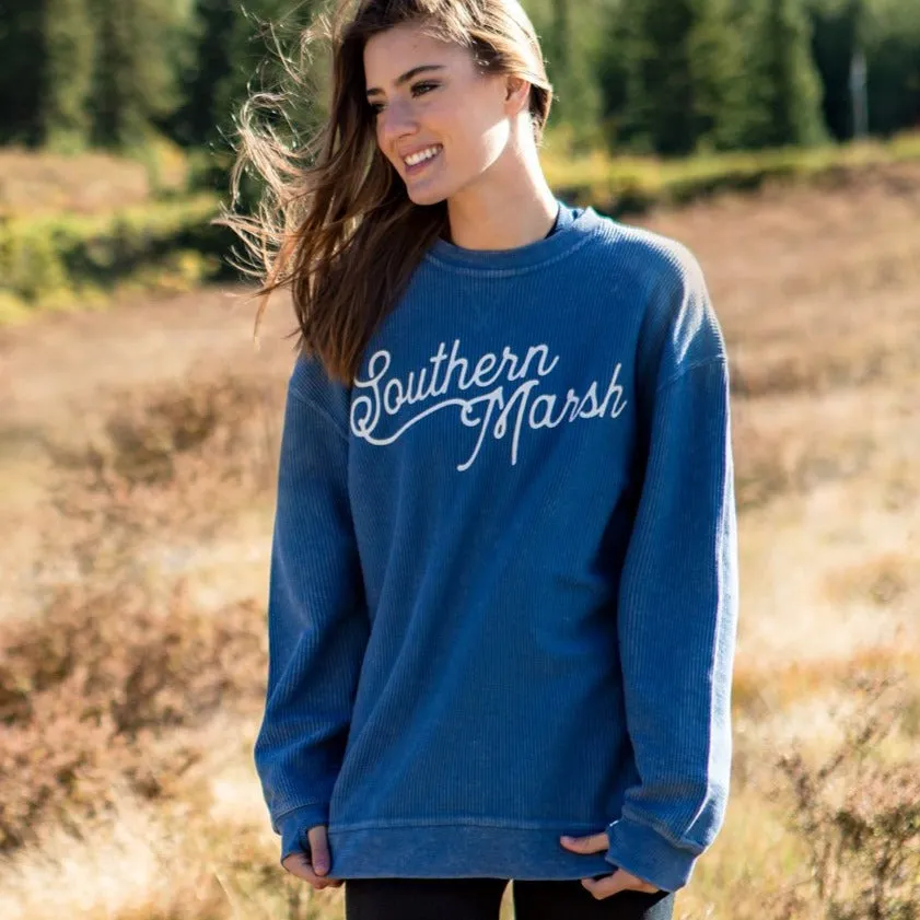 Southern Marsh 21 Sunday Morning Sweater - Washed Corduroy