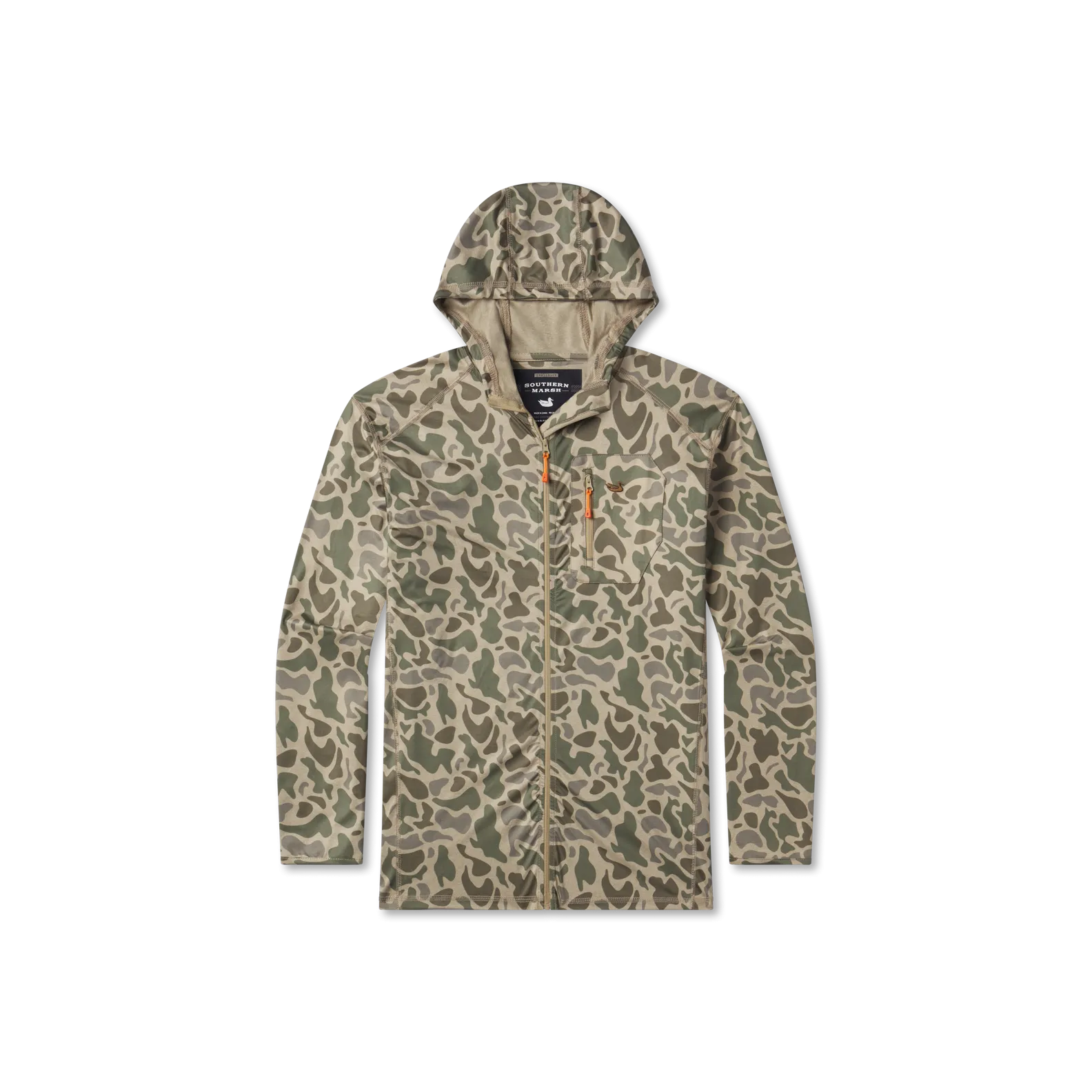 Southern Marsh 21 Tidal Performance Stretch Zip Hoodie