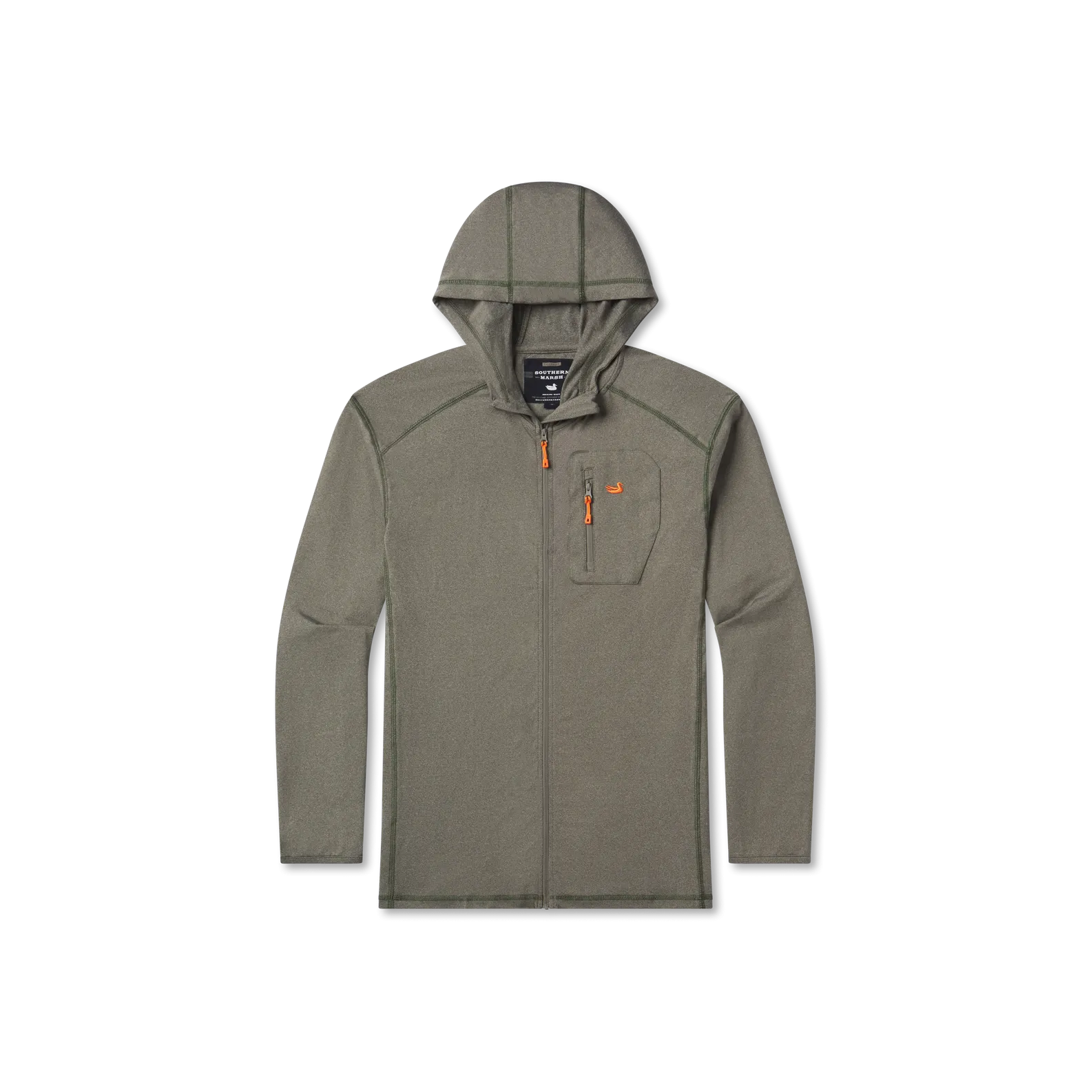Southern Marsh 21 Tidal Performance Stretch Zip Hoodie