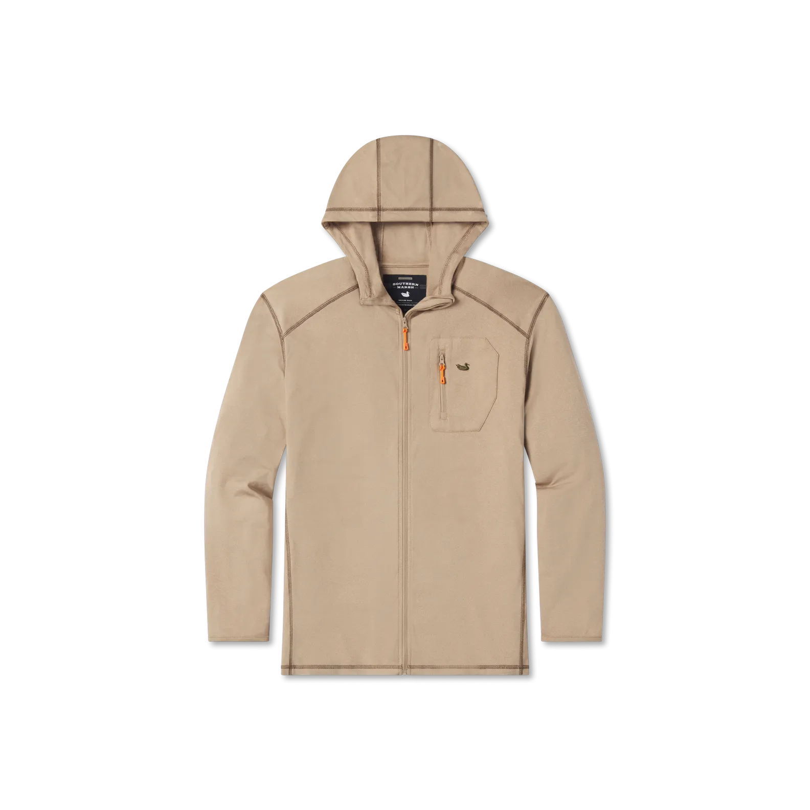 Southern Marsh 21 Tidal Performance Stretch Zip Hoodie