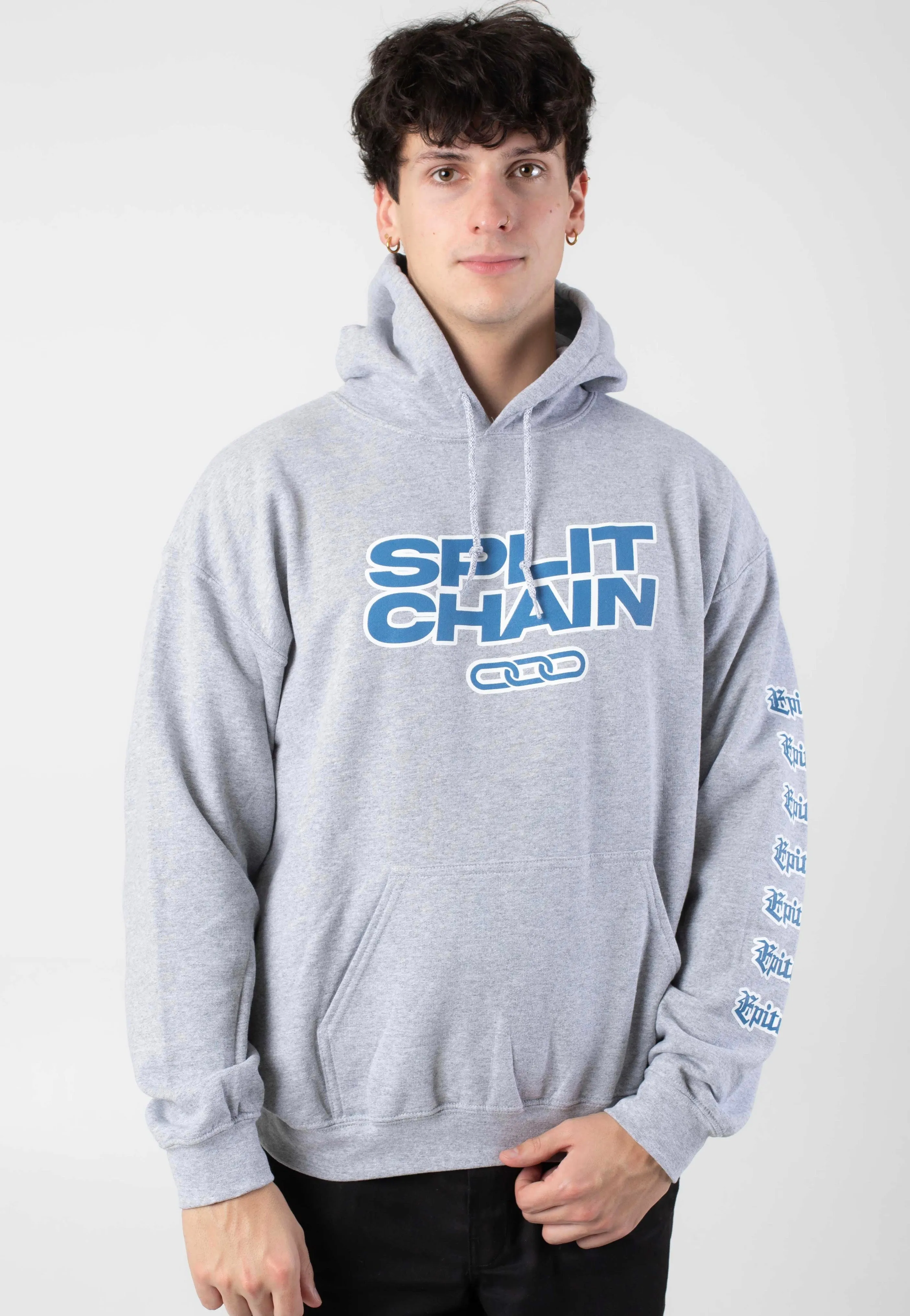 Split Chain - Live Picture Sportsgrey - Hoodie