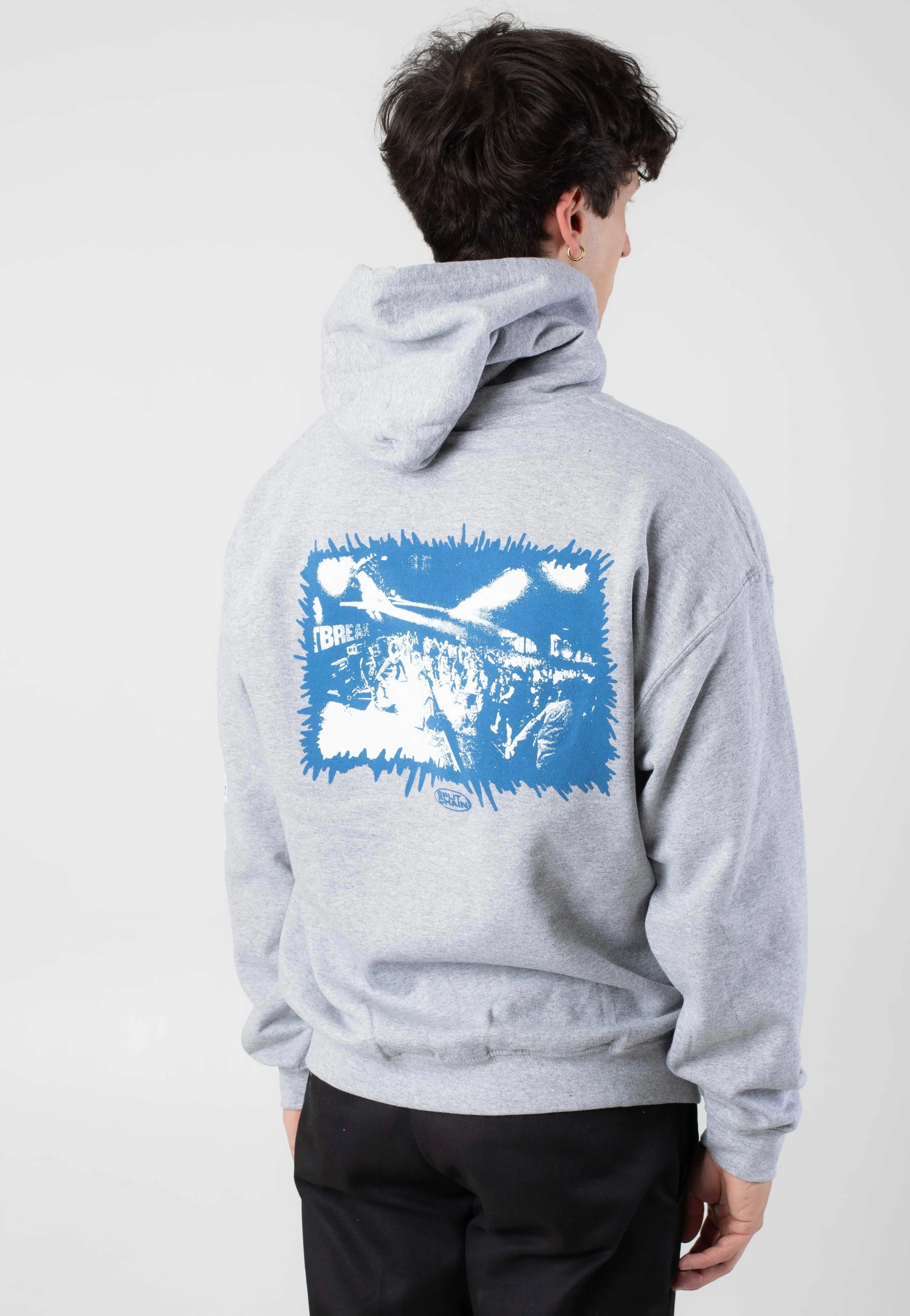 Split Chain - Live Picture Sportsgrey - Hoodie