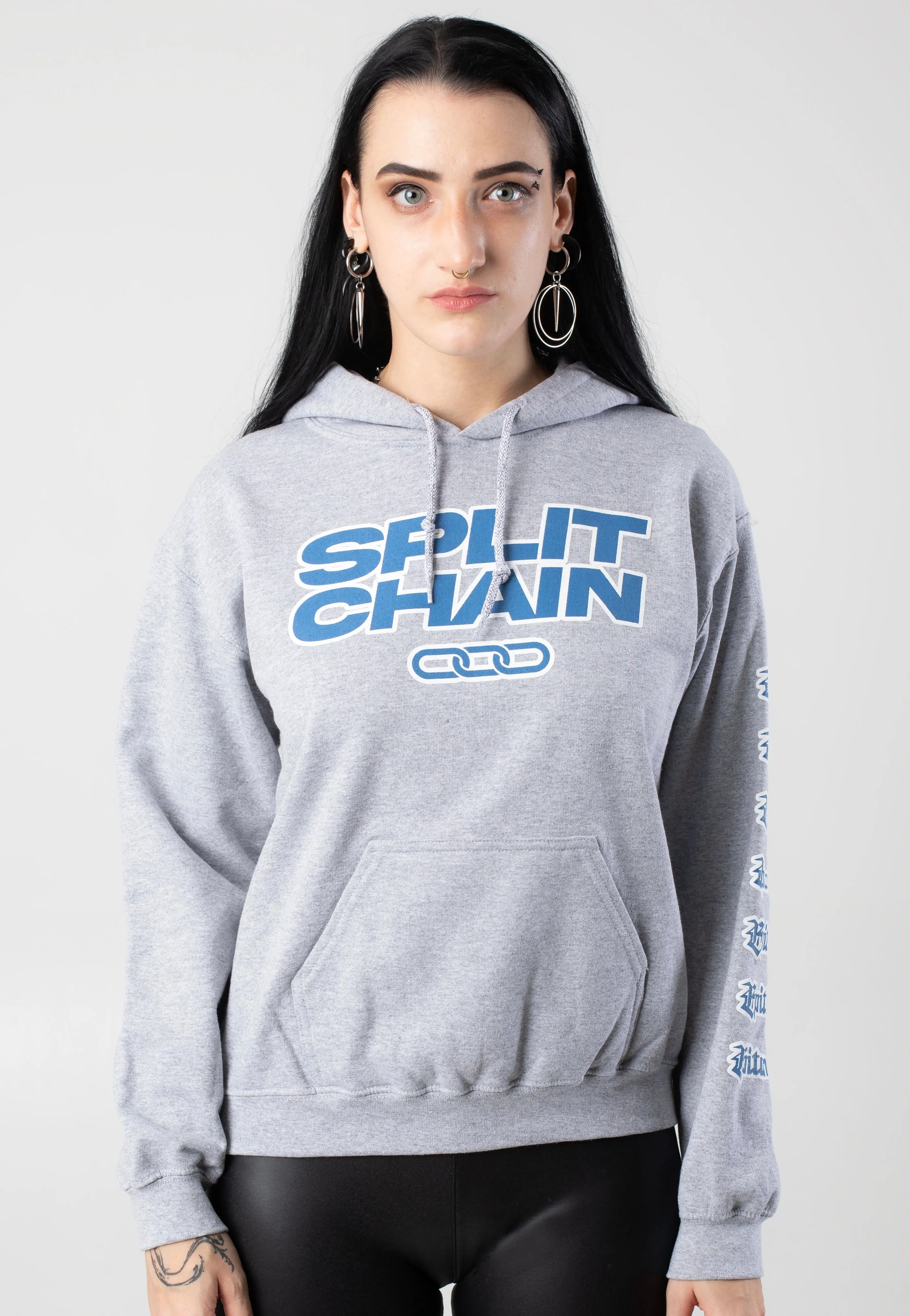Split Chain - Live Picture Sportsgrey - Hoodie