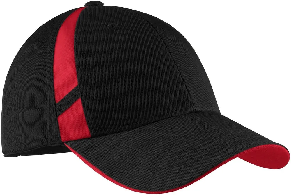 Sport-Tek Dry Zone Mesh Inset Cap