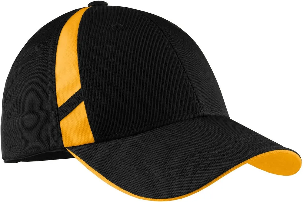 Sport-Tek Dry Zone Mesh Inset Cap