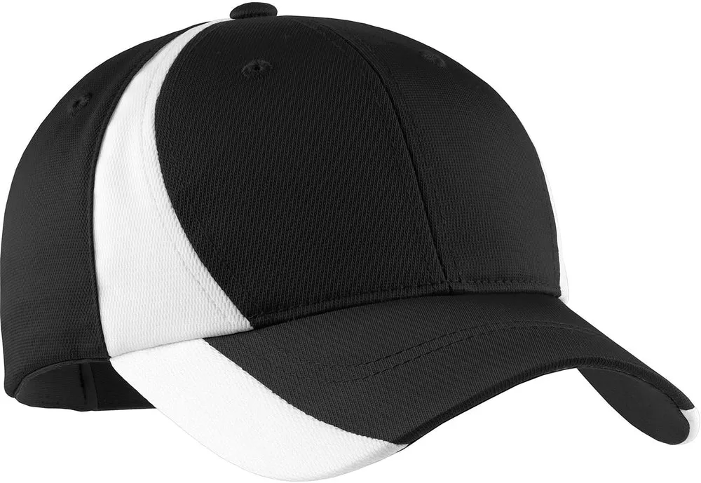 Sport-Tek Dry Zone Nylon Colorblock Cap