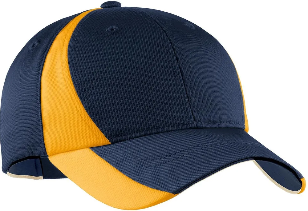 Sport-Tek Dry Zone Nylon Colorblock Cap