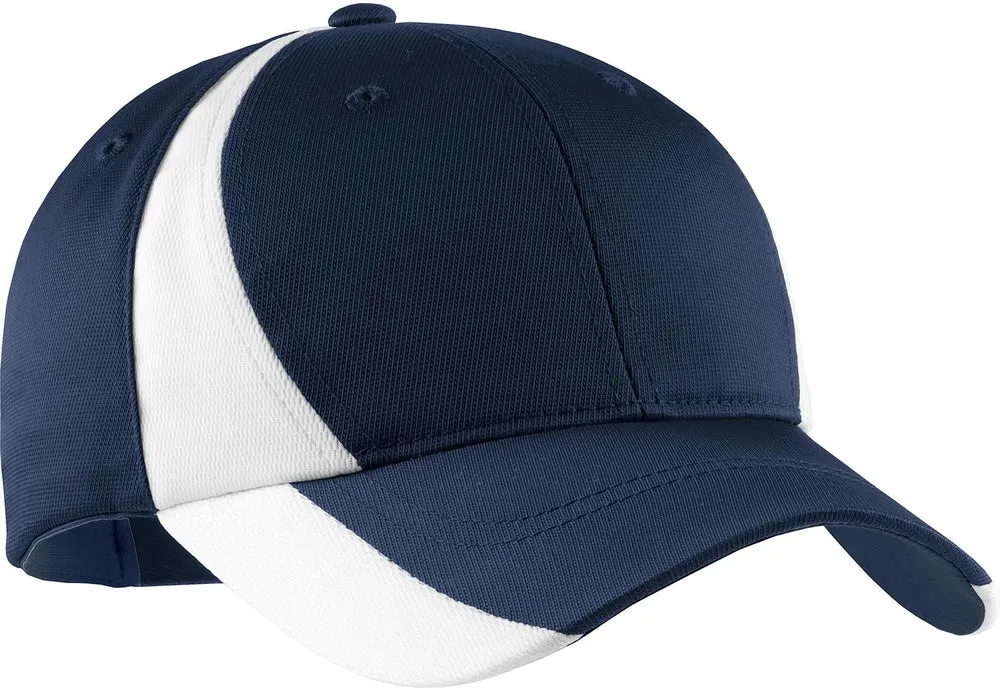 Sport-Tek Dry Zone Nylon Colorblock Cap