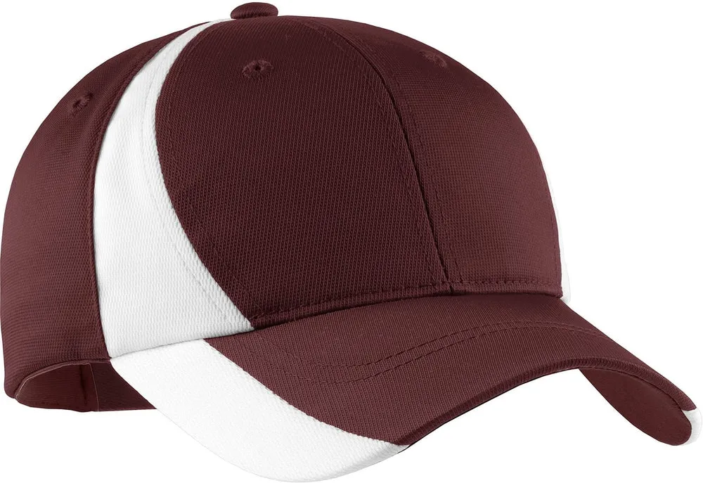 Sport-Tek Dry Zone Nylon Colorblock Cap