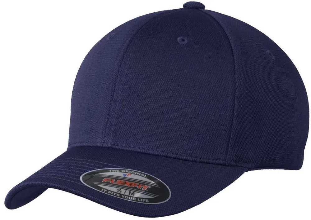 Sport-Tek Flexfit Cool & Dry Poly Block Mesh Cap