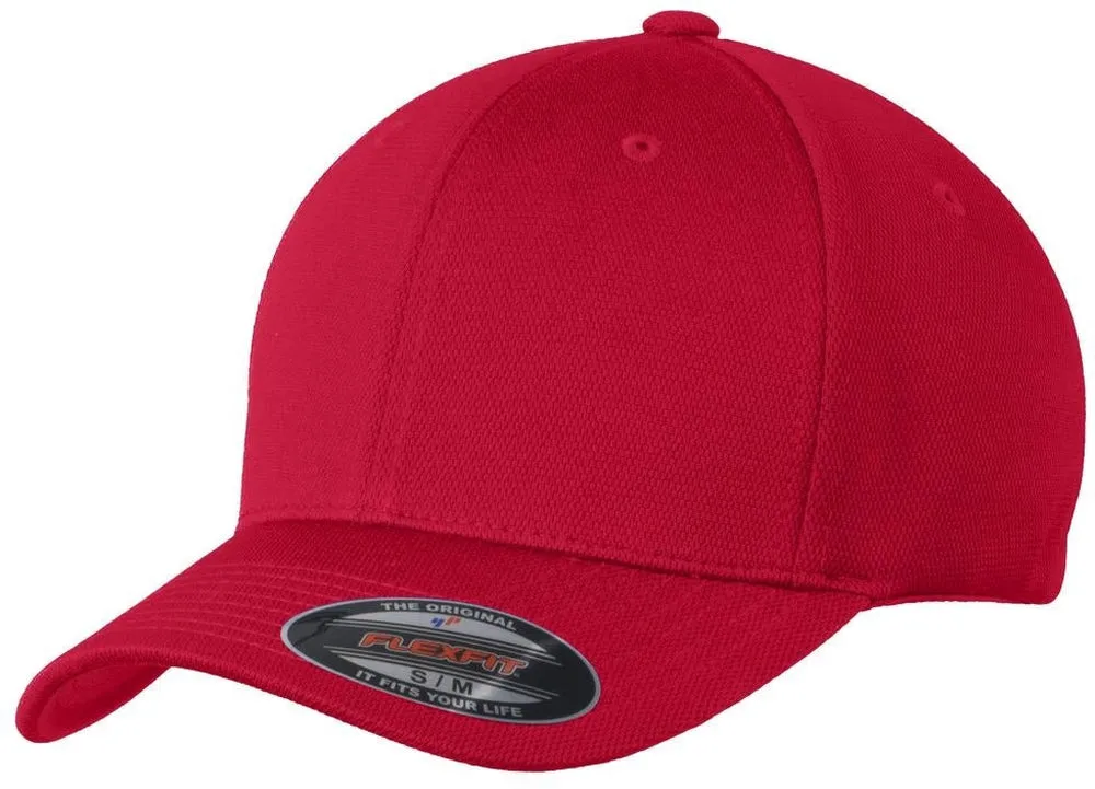 Sport-Tek Flexfit Cool & Dry Poly Block Mesh Cap