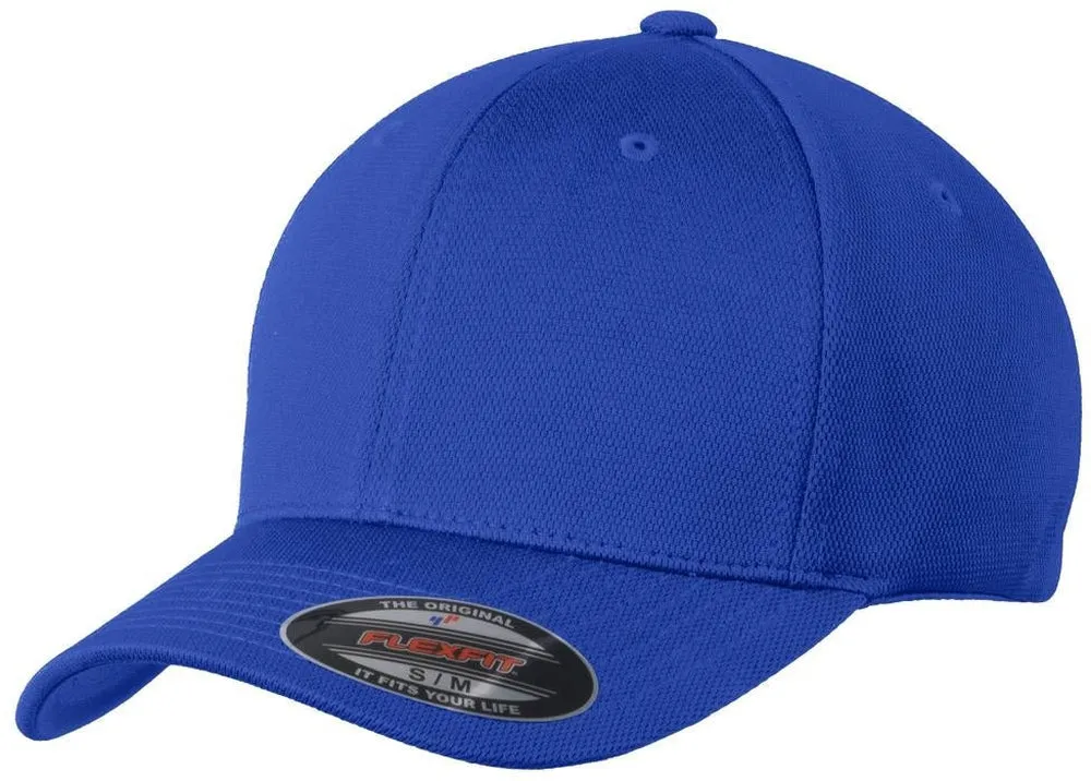 Sport-Tek Flexfit Cool & Dry Poly Block Mesh Cap