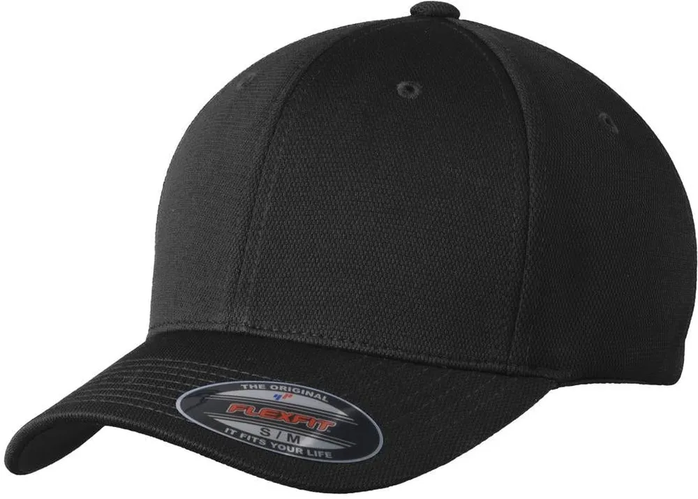 Sport-Tek Flexfit Cool & Dry Poly Block Mesh Cap