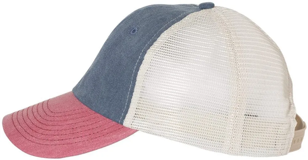 Sportsman Pigment-Dyed Trucker Cap