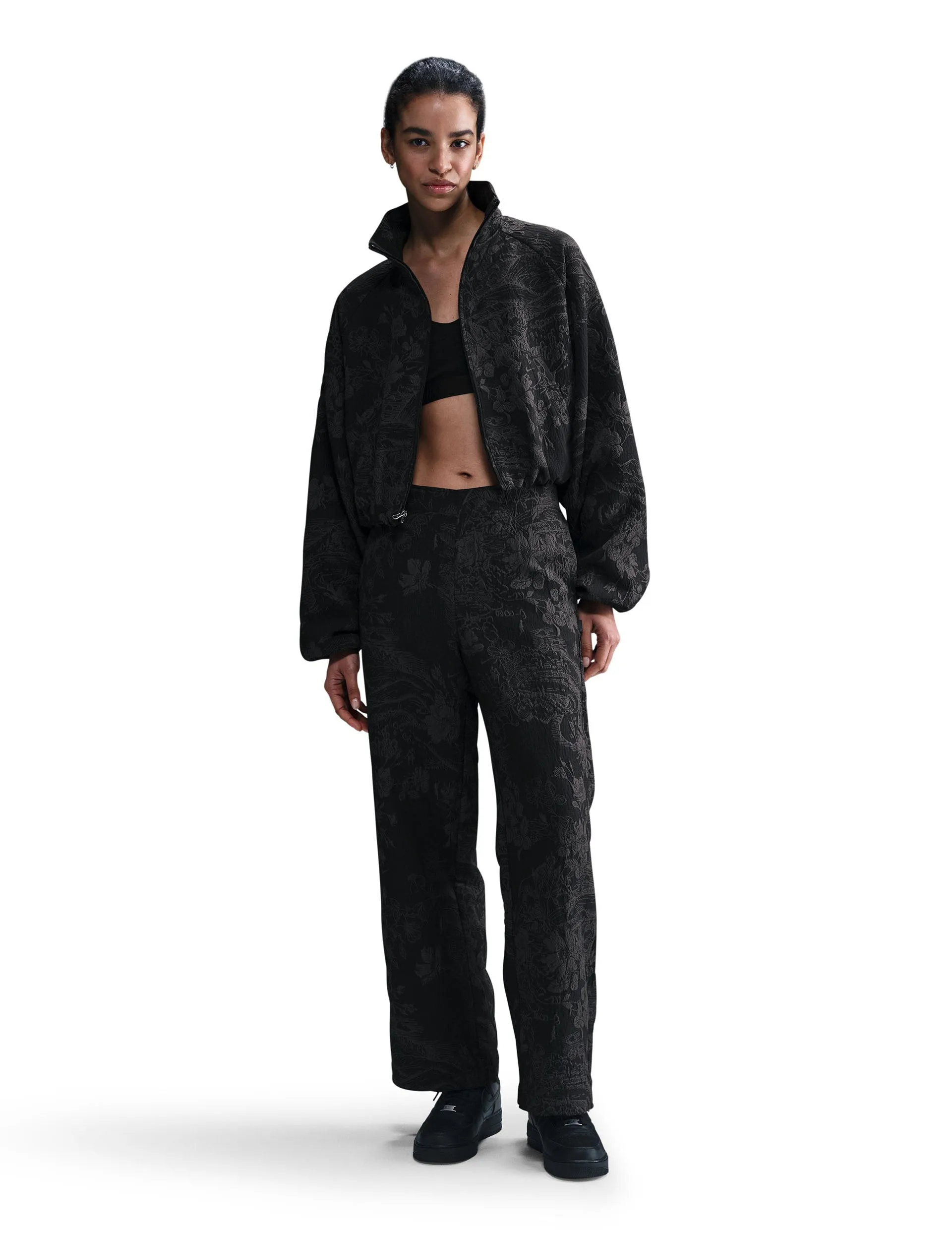 Sportswear Collection Jacquard Track Pants - Black/Anthracite