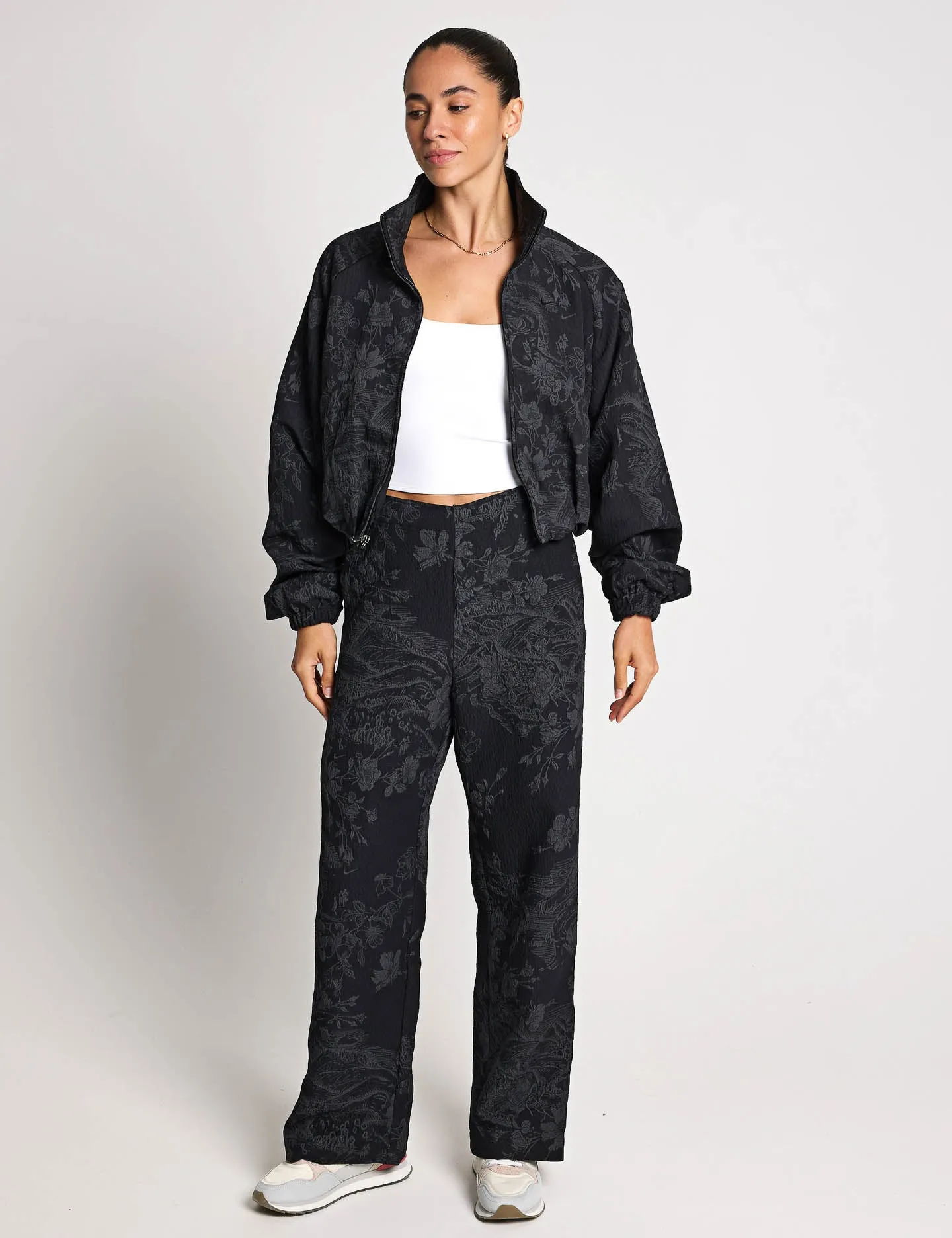 Sportswear Collection Jacquard Track Pants - Black/Anthracite