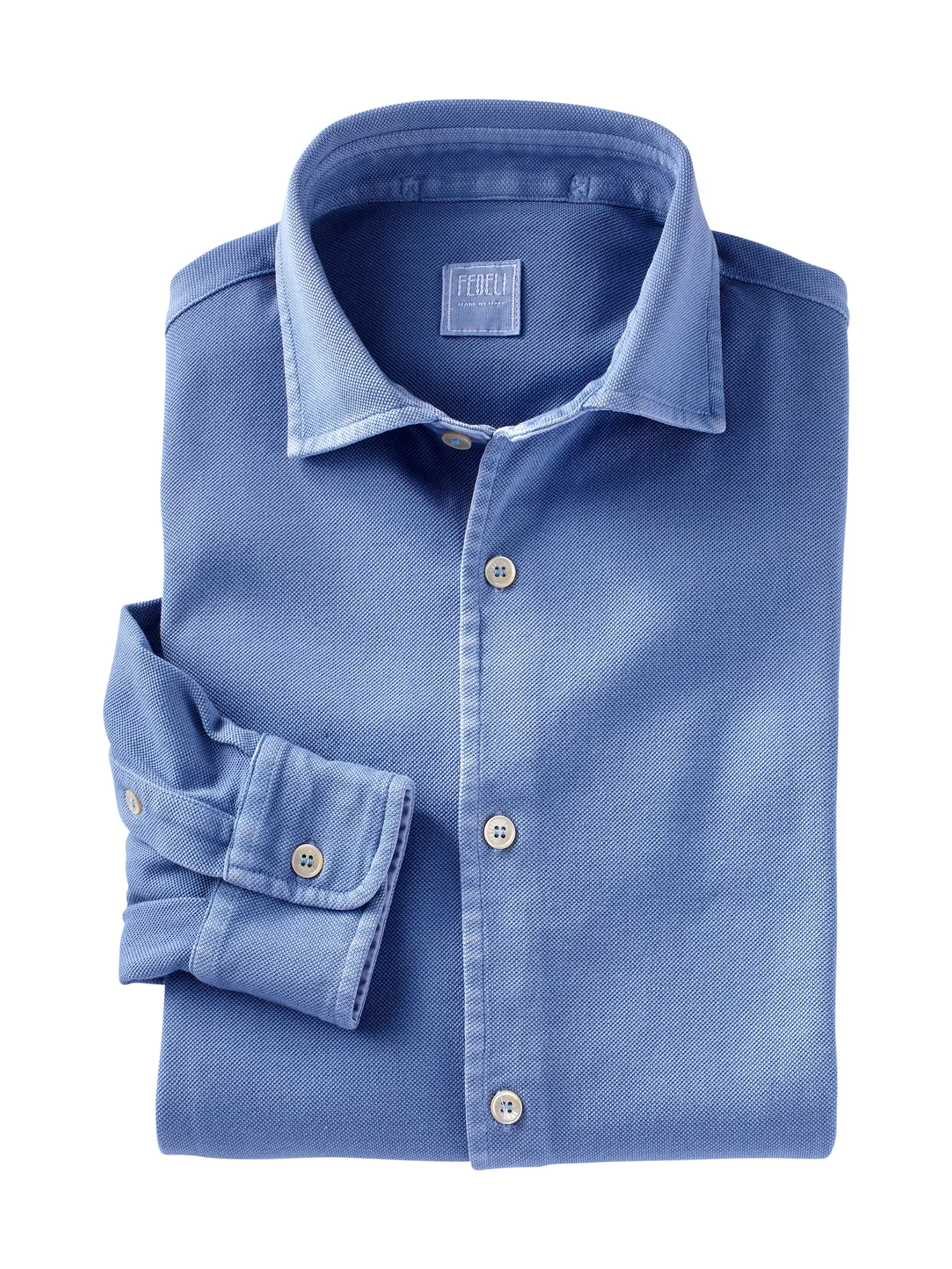 Steve Cotton Pique Shirt