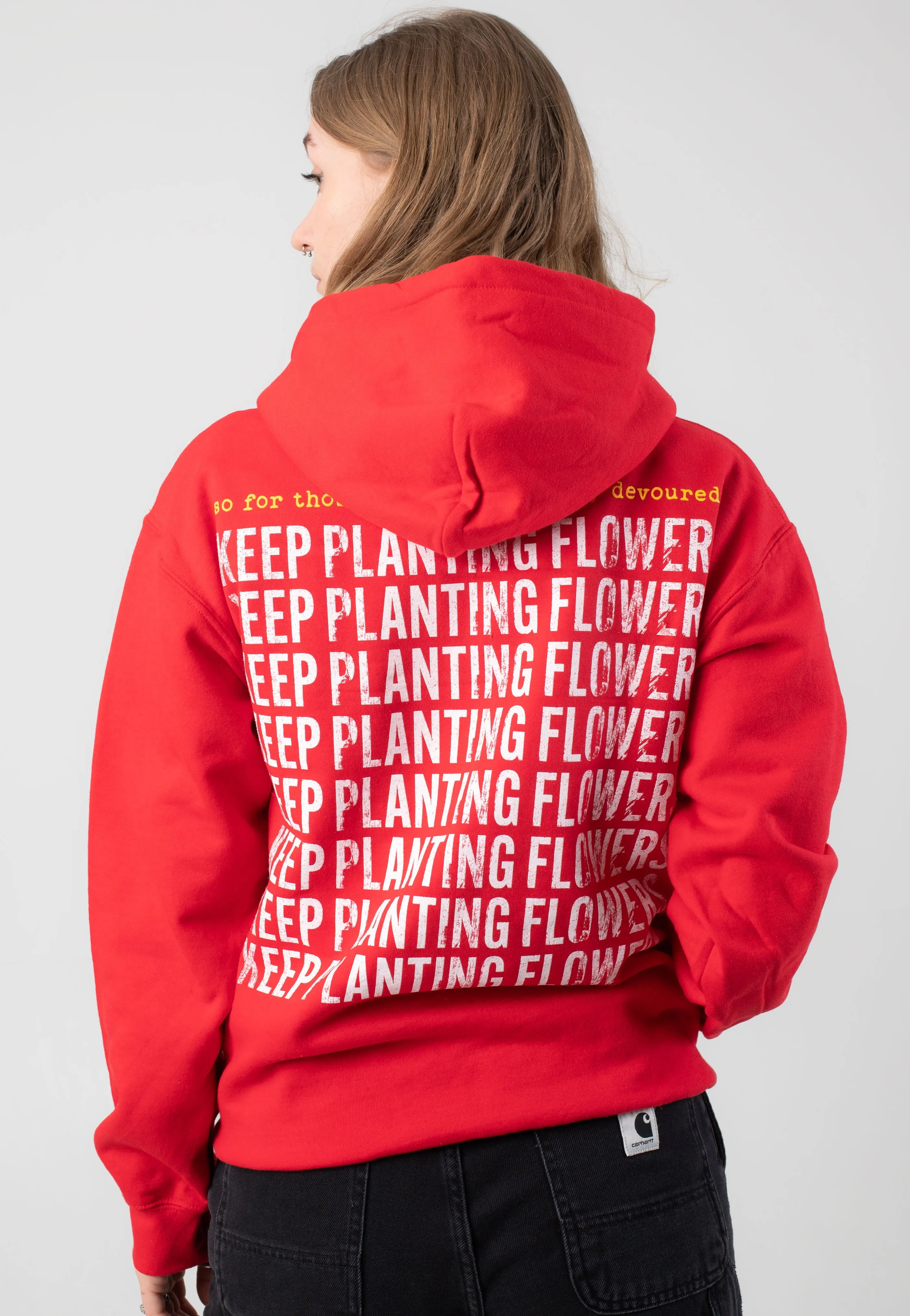Stick To Your Guns - Keep Planting Globe Fire Red - Hoodie