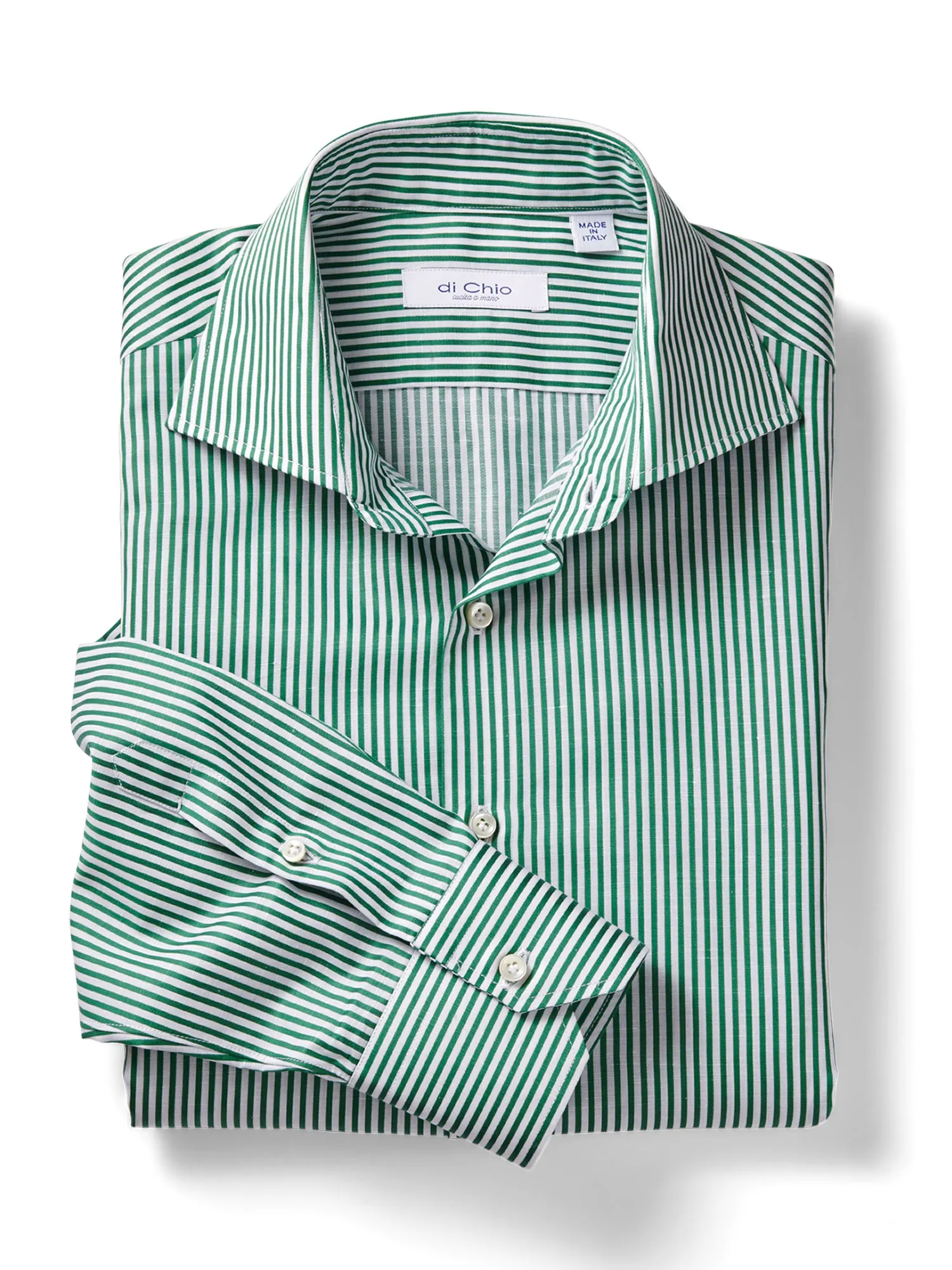 Stripe Cotton Linen Shirt