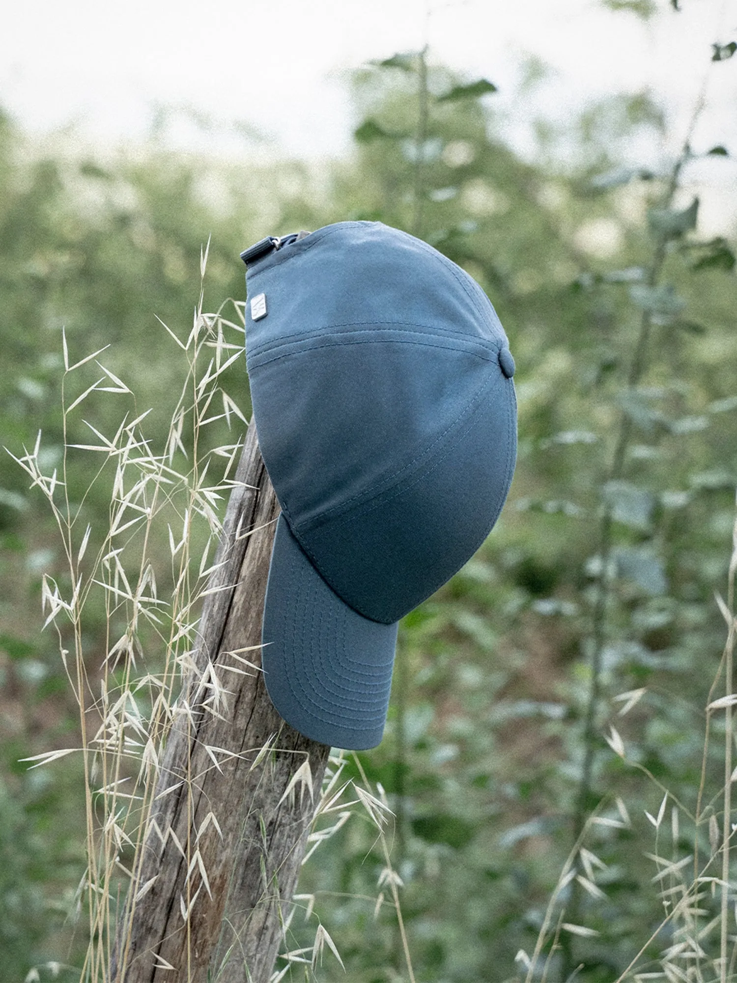 Swiss Cotton Structured Cap Cornflower Blue