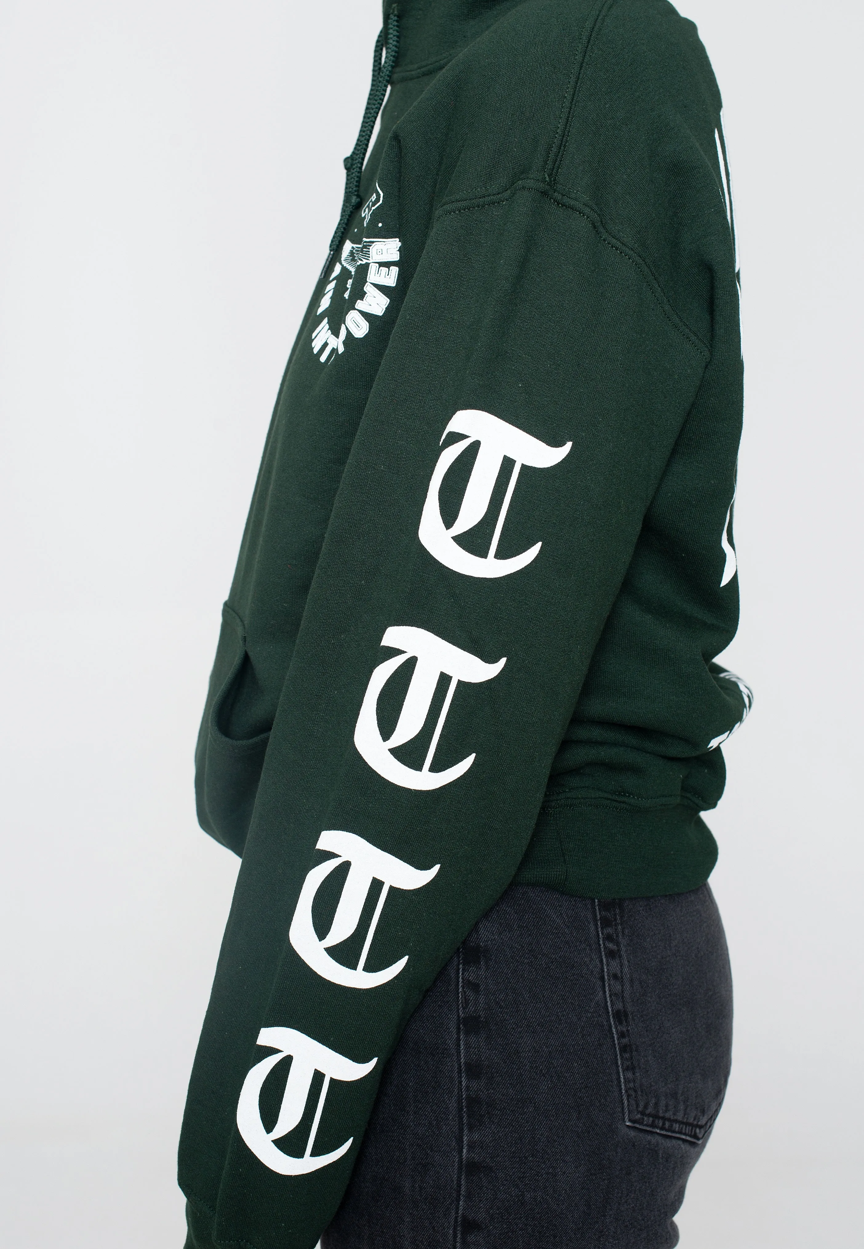 Terror - Pain Into Power Forest Green - Hoodie