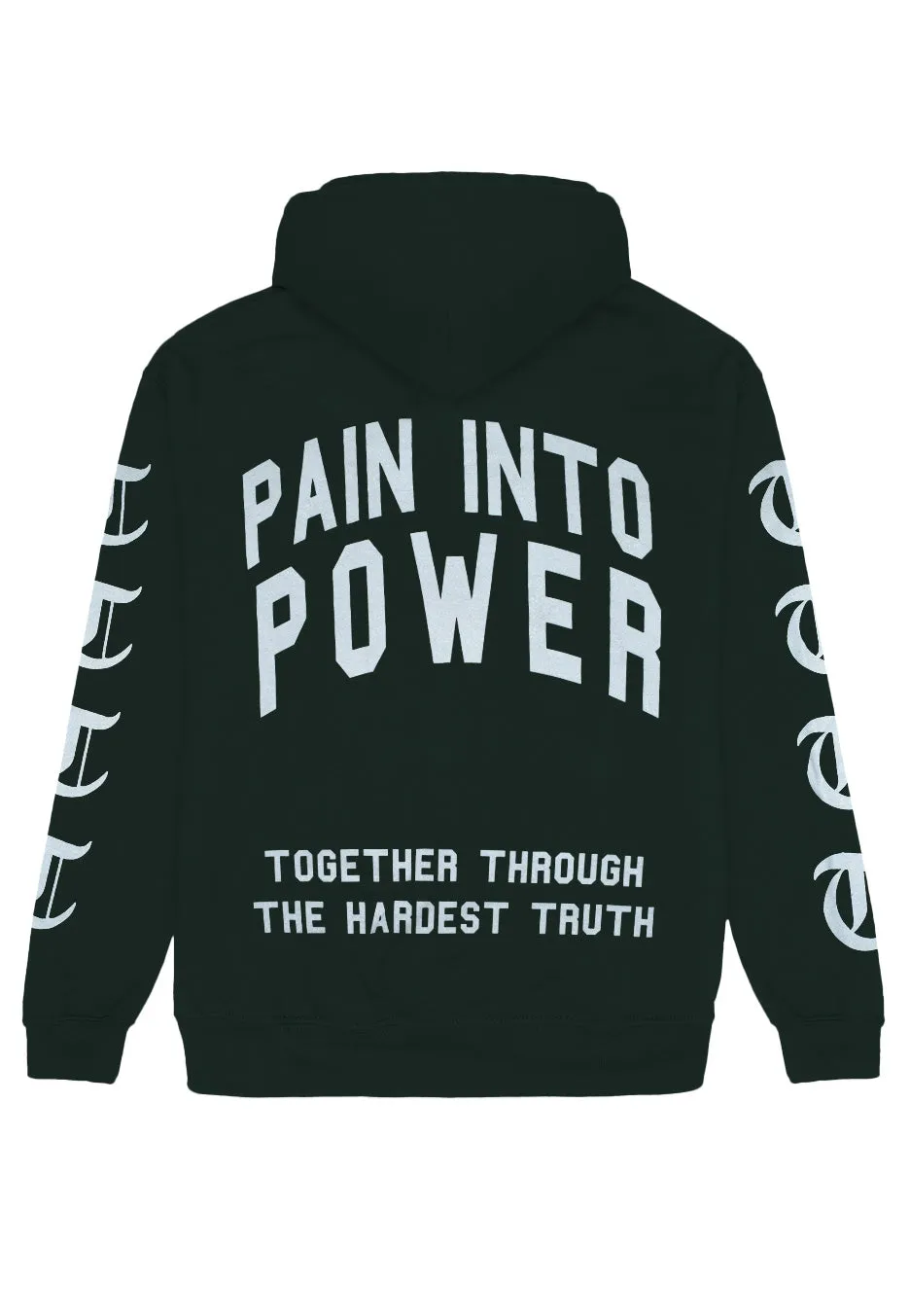 Terror - Pain Into Power Forest Green - Hoodie