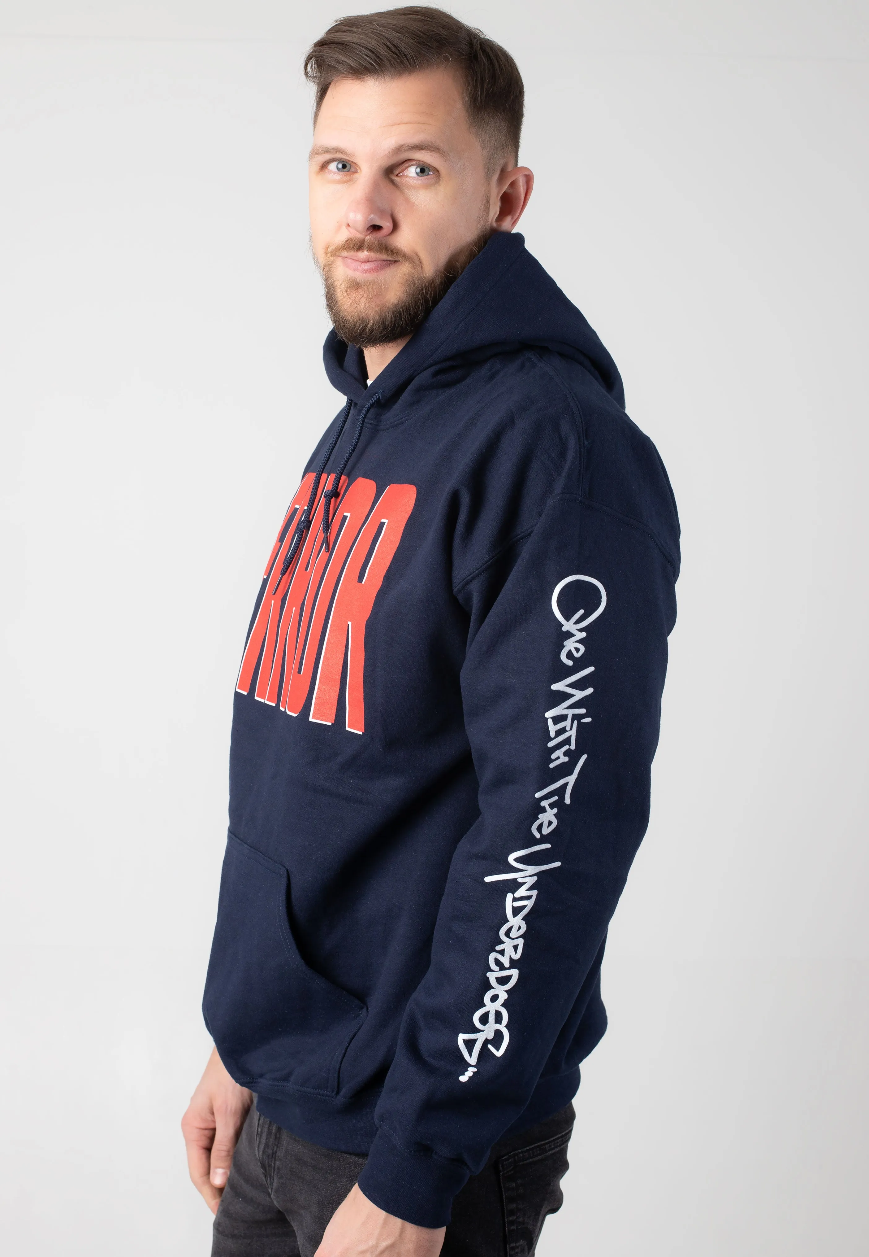 Terror - Scratch And Fight Navy - Hoodie
