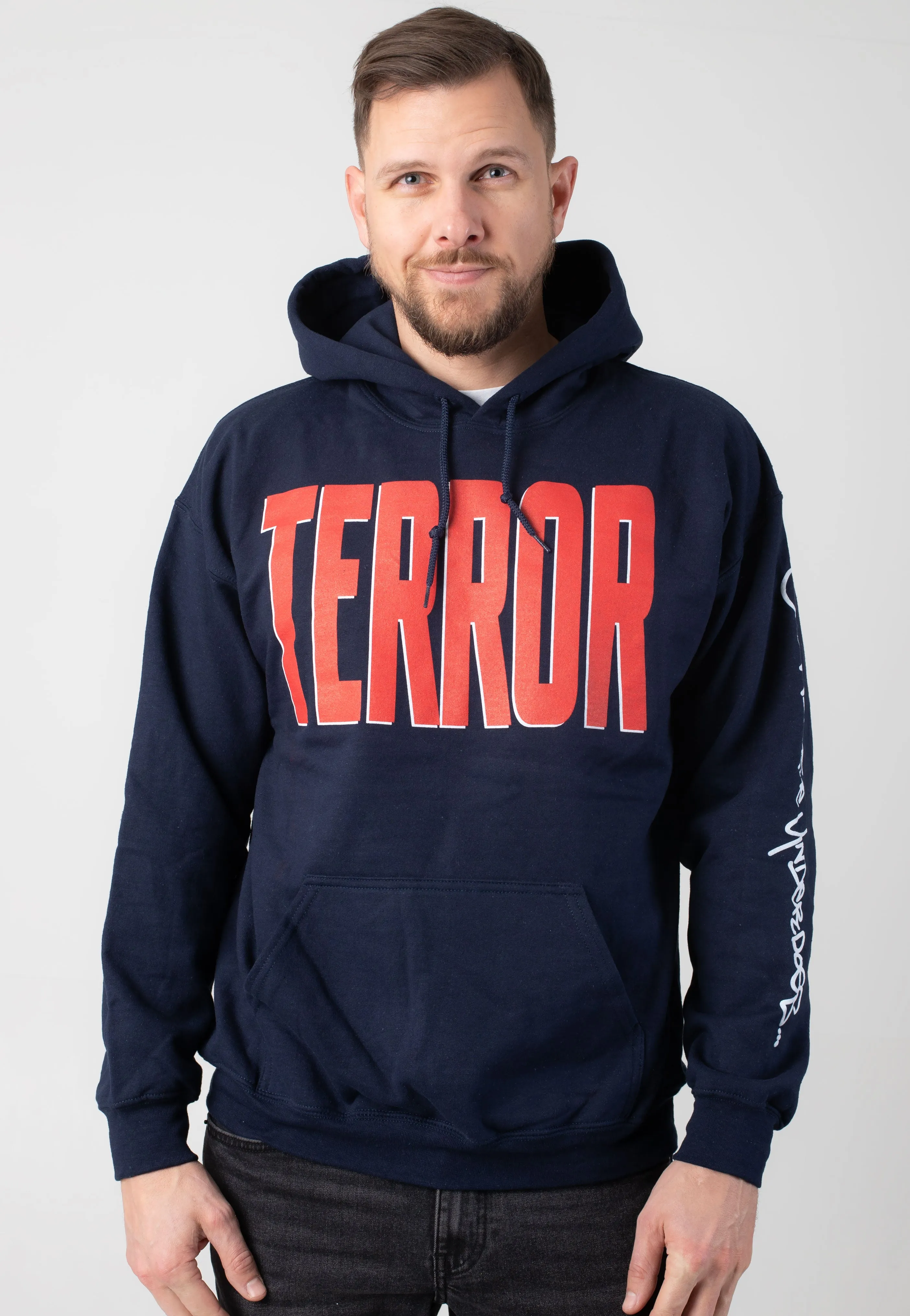 Terror - Scratch And Fight Navy - Hoodie