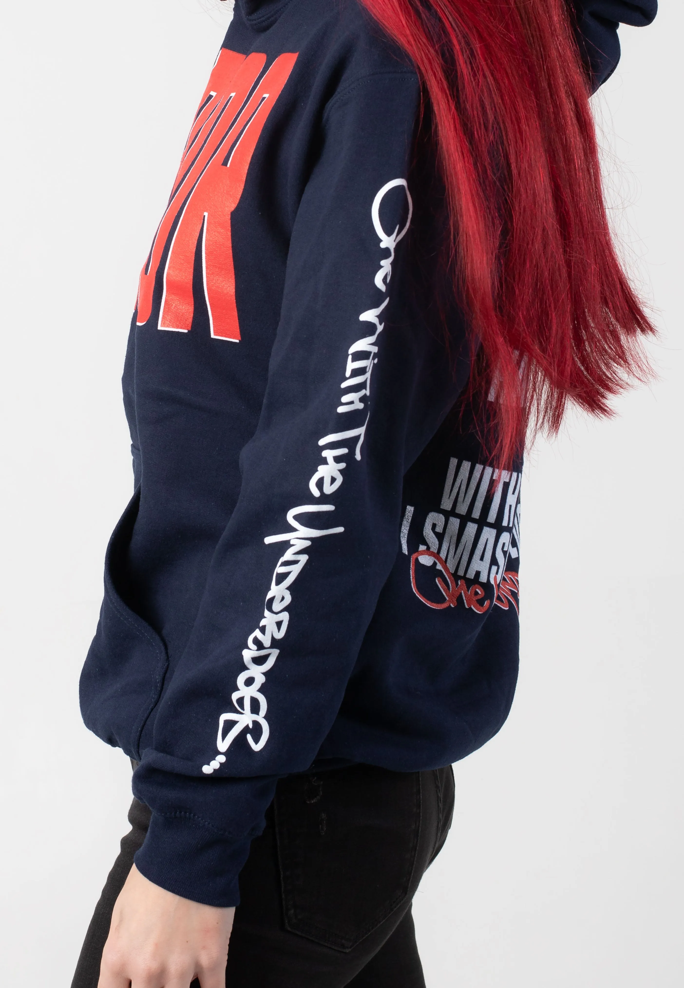 Terror - Scratch And Fight Navy - Hoodie