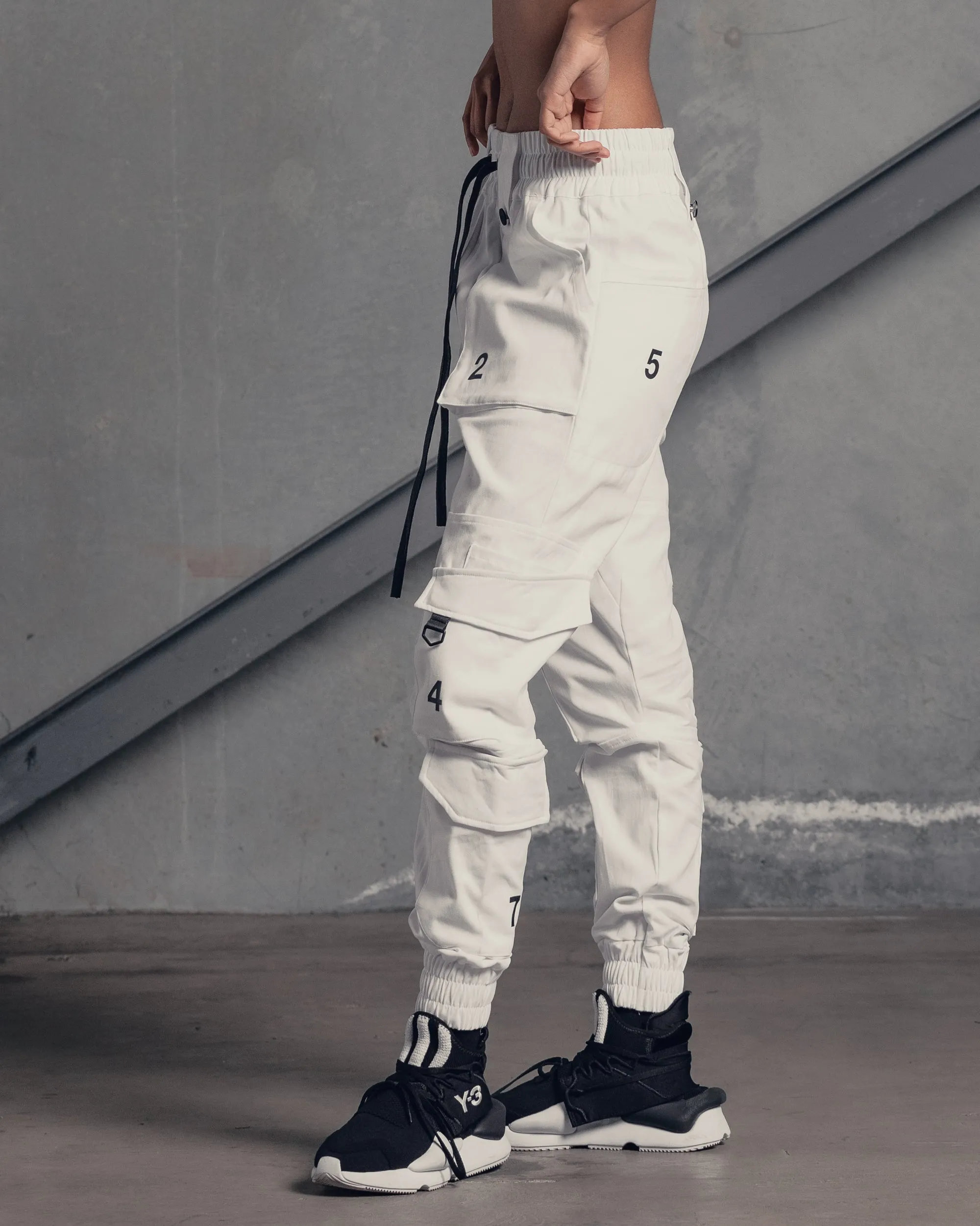 The Anti Order Tactical Operations Joggers White