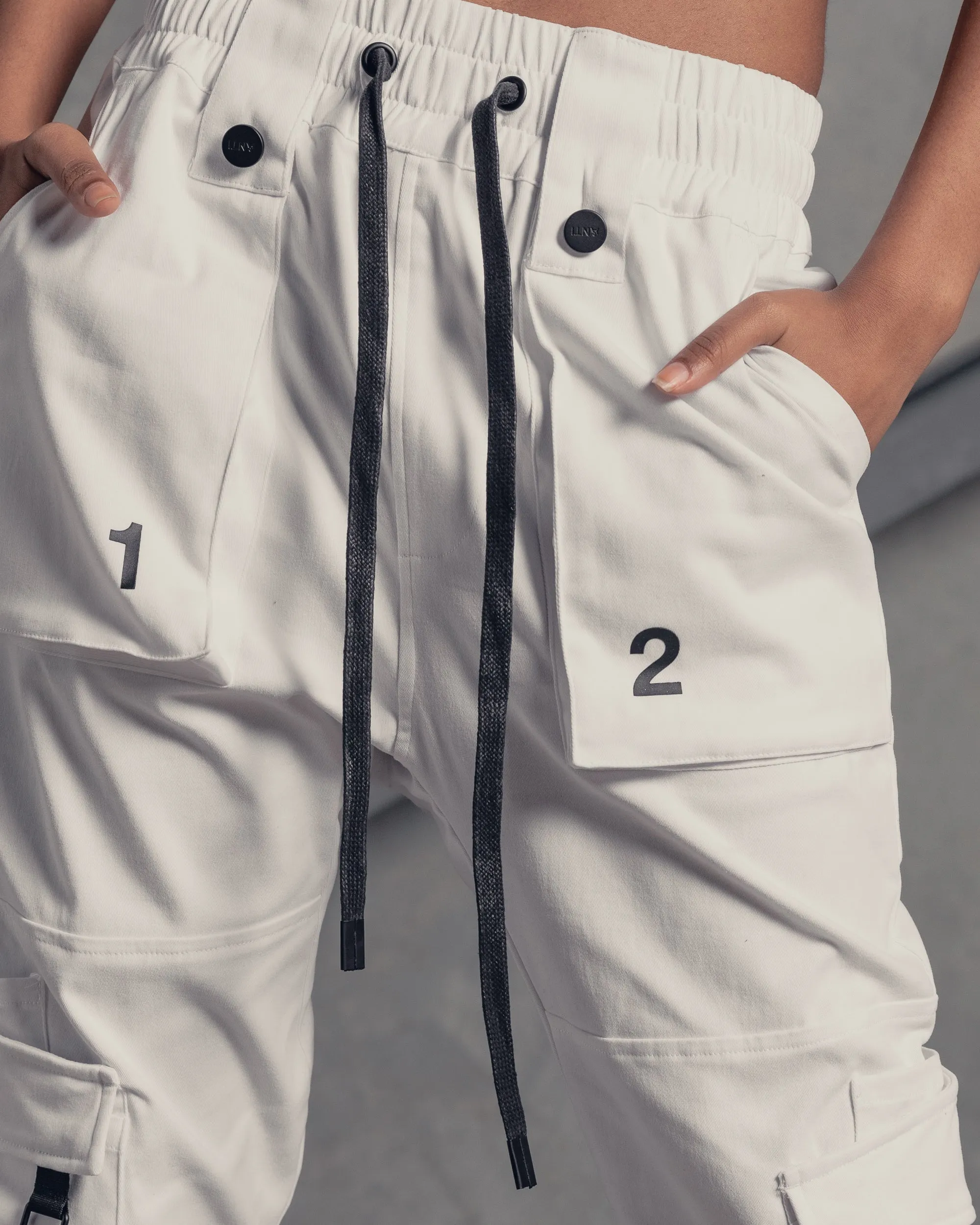 The Anti Order Tactical Operations Joggers White