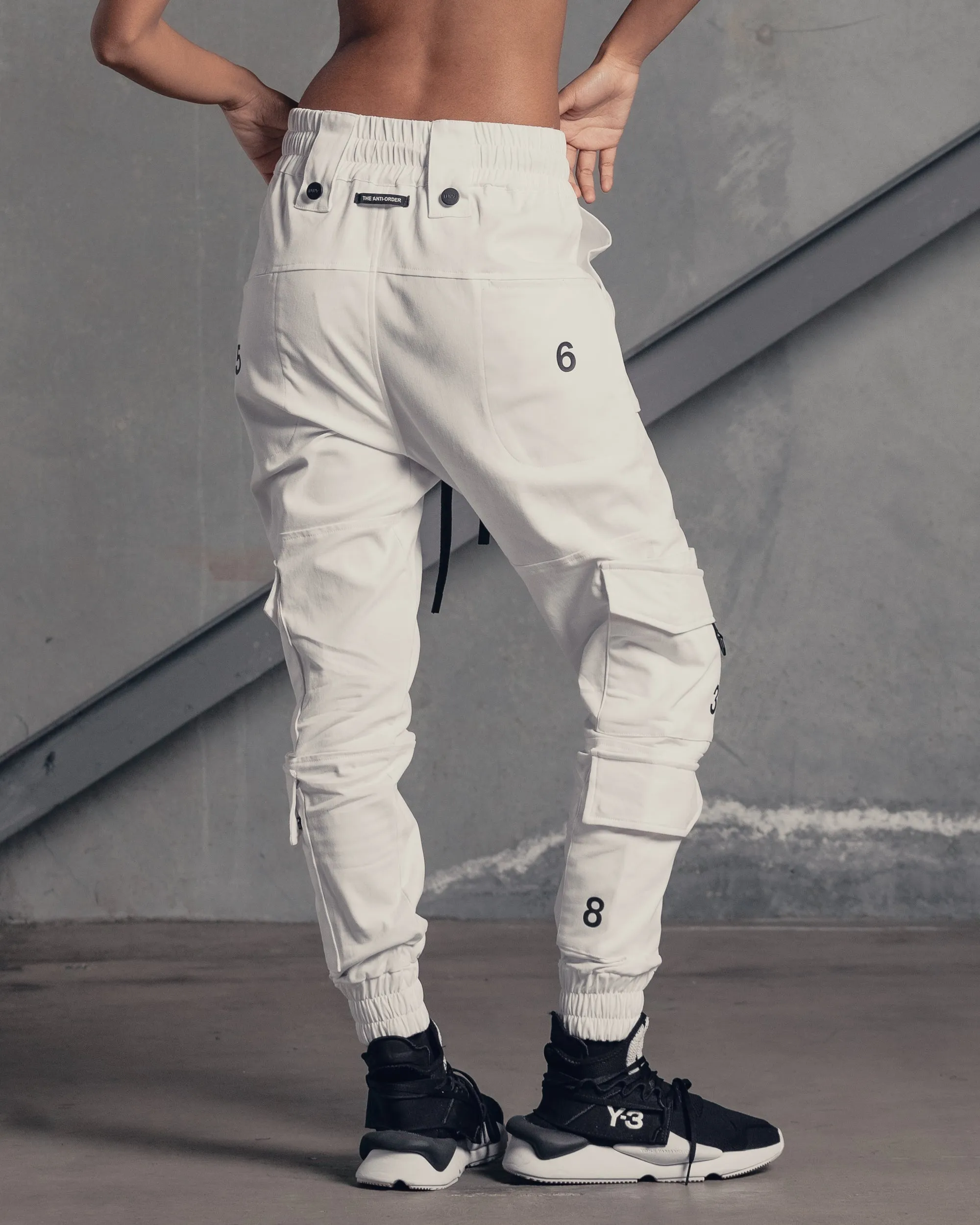 The Anti Order Tactical Operations Joggers White