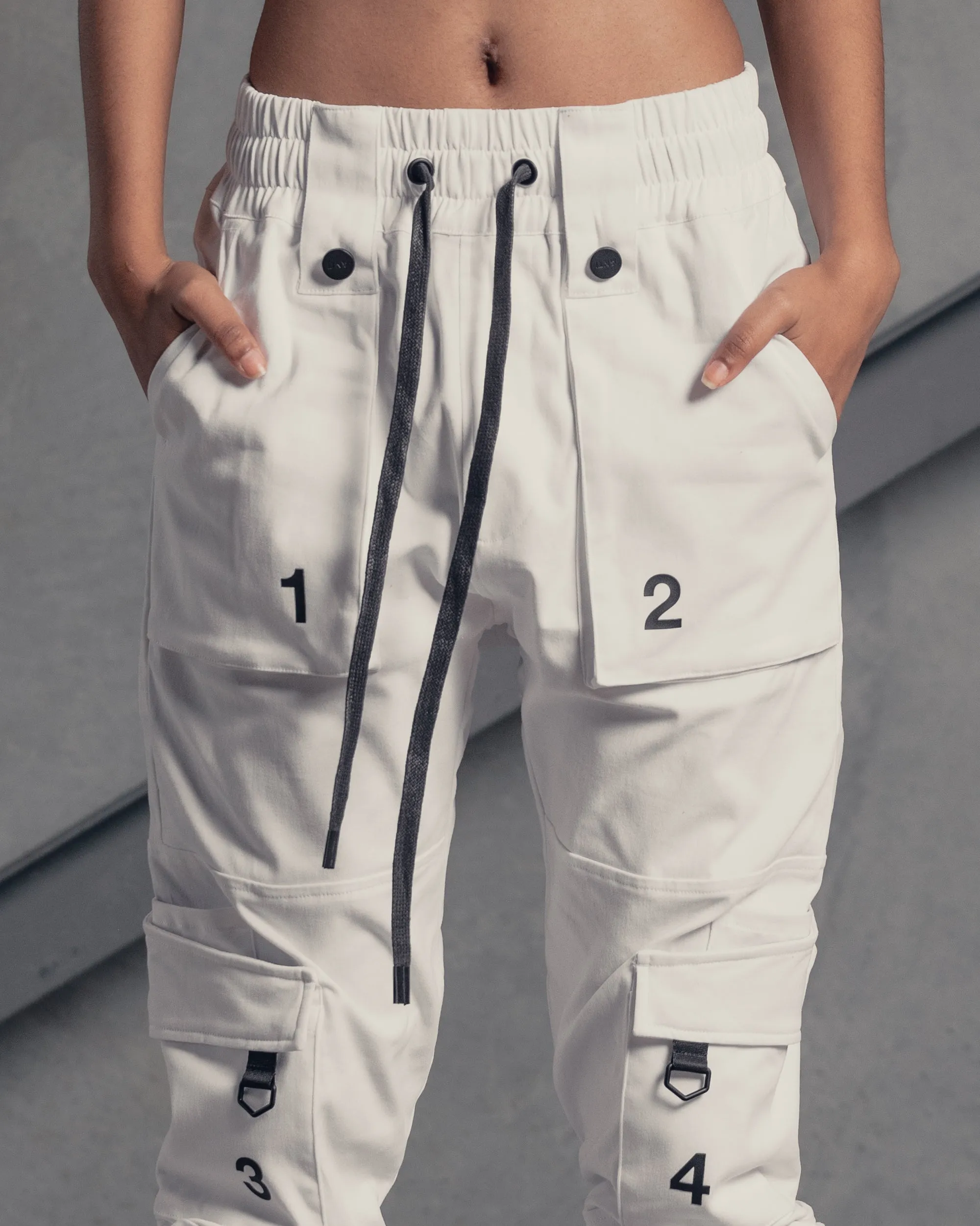 The Anti Order Tactical Operations Joggers White