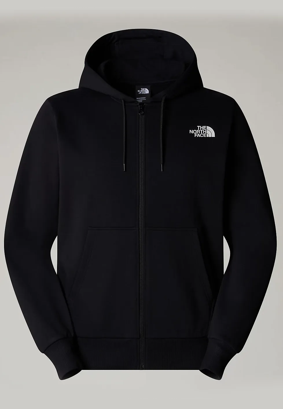 The North Face - Simple Dome Full Zip Tnf Black - Zipper