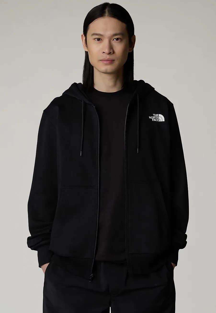 The North Face - Simple Dome Full Zip Tnf Black - Zipper