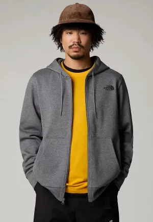 The North Face - Simple Dome Full Zip Tnf Mediumgrey Heather - Zipper