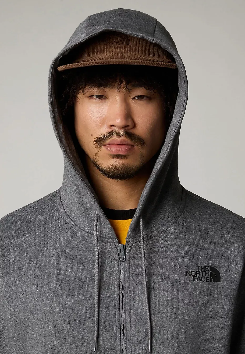 The North Face - Simple Dome Full Zip Tnf Mediumgrey Heather - Zipper